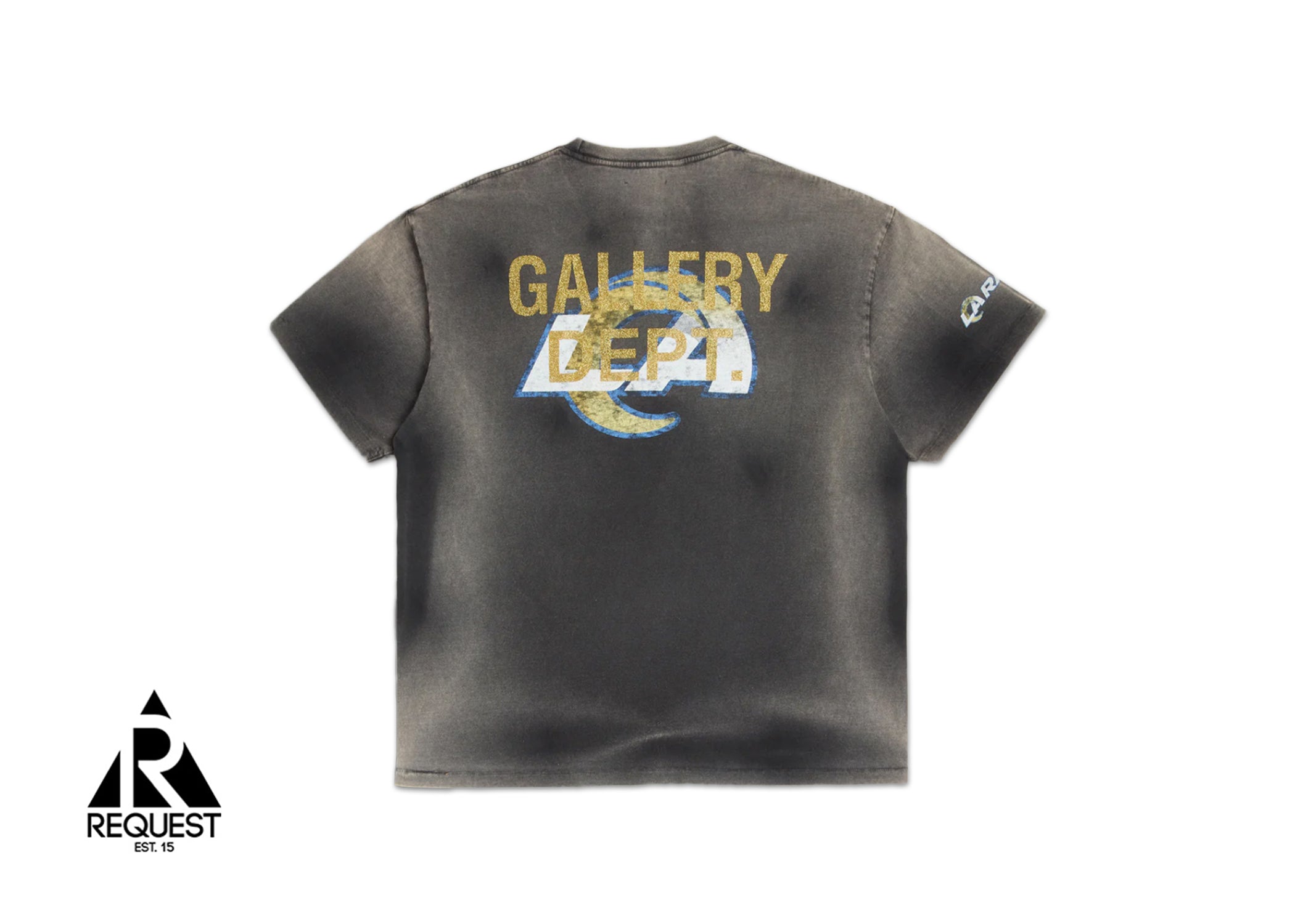 Gallery Dept. LA Rams Tee "Sun Faded Black"