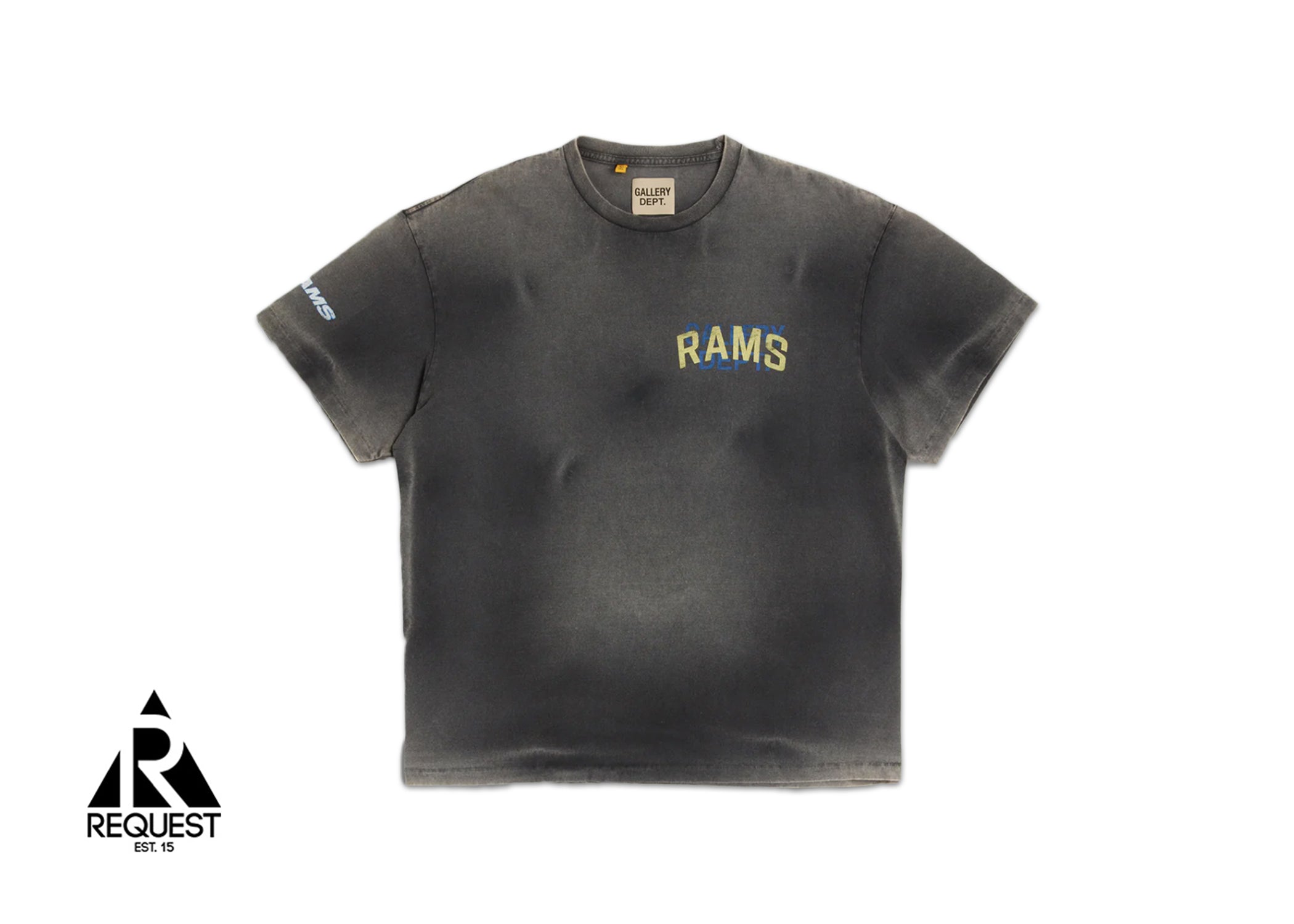Gallery Dept. LA Rams Tee "Sun Faded Black"