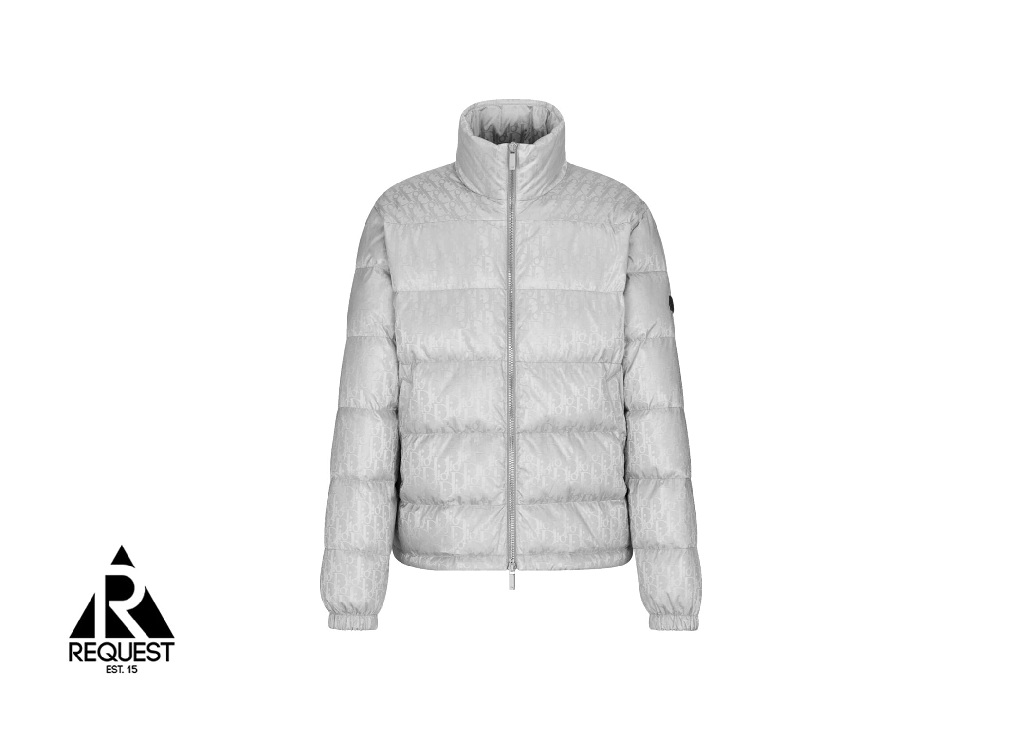 Aztec Clothing - Dior Grey Oblique Puffer Jacket - Shop New SS21 Online!  ——— Spread The Cost In 3 Monthly Instalments With Klarna No Fees ———  www.Aztec-Clothing.com #Dior