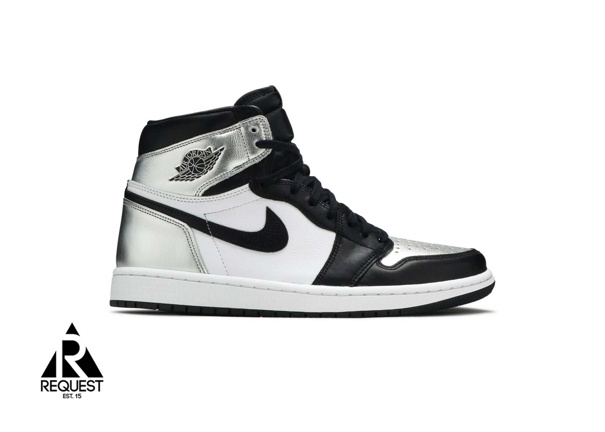 Air Jordan 1 Retro High “Silver Toe”