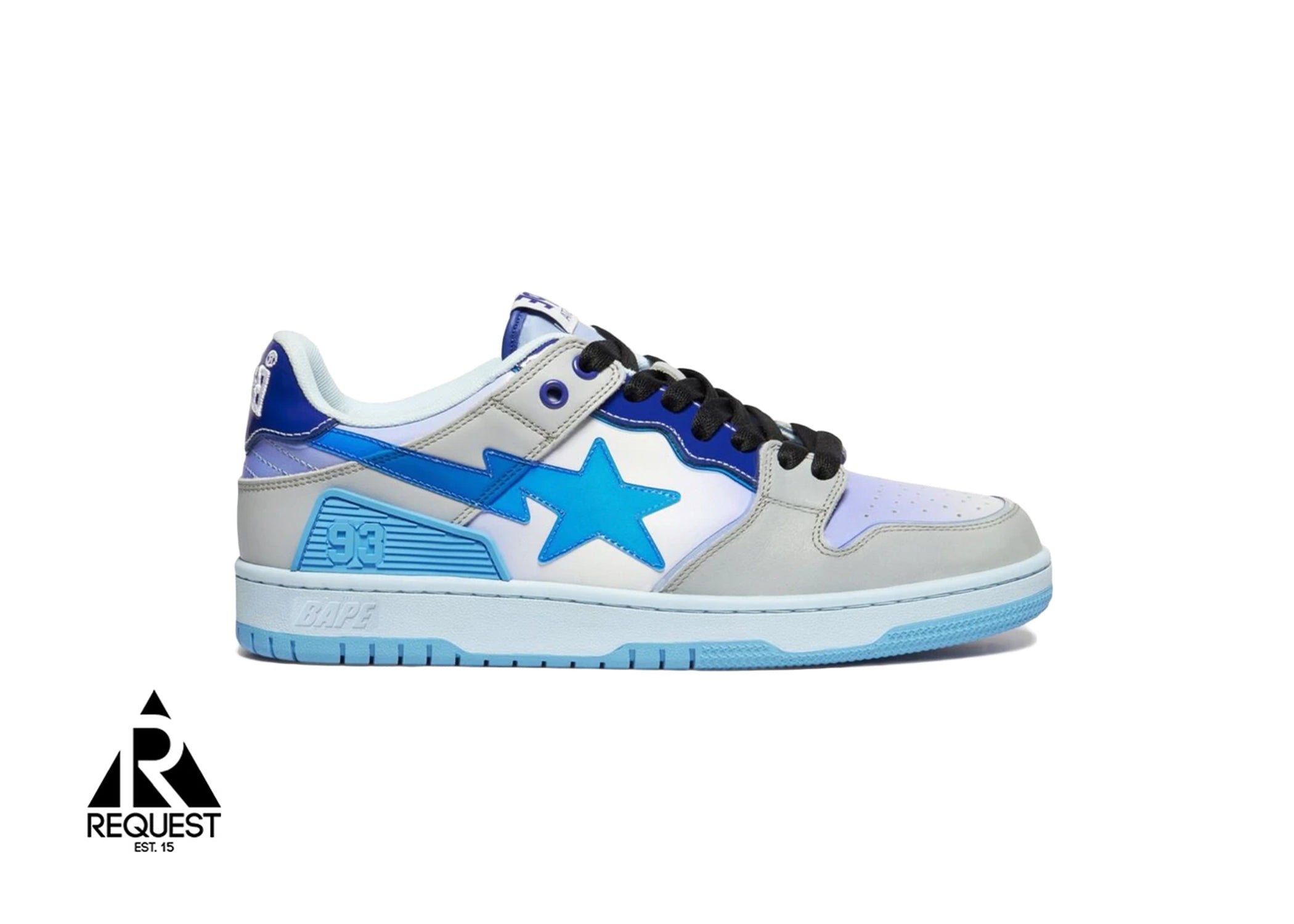 A Bathing Ape Bape SK8 Sta "Blue"