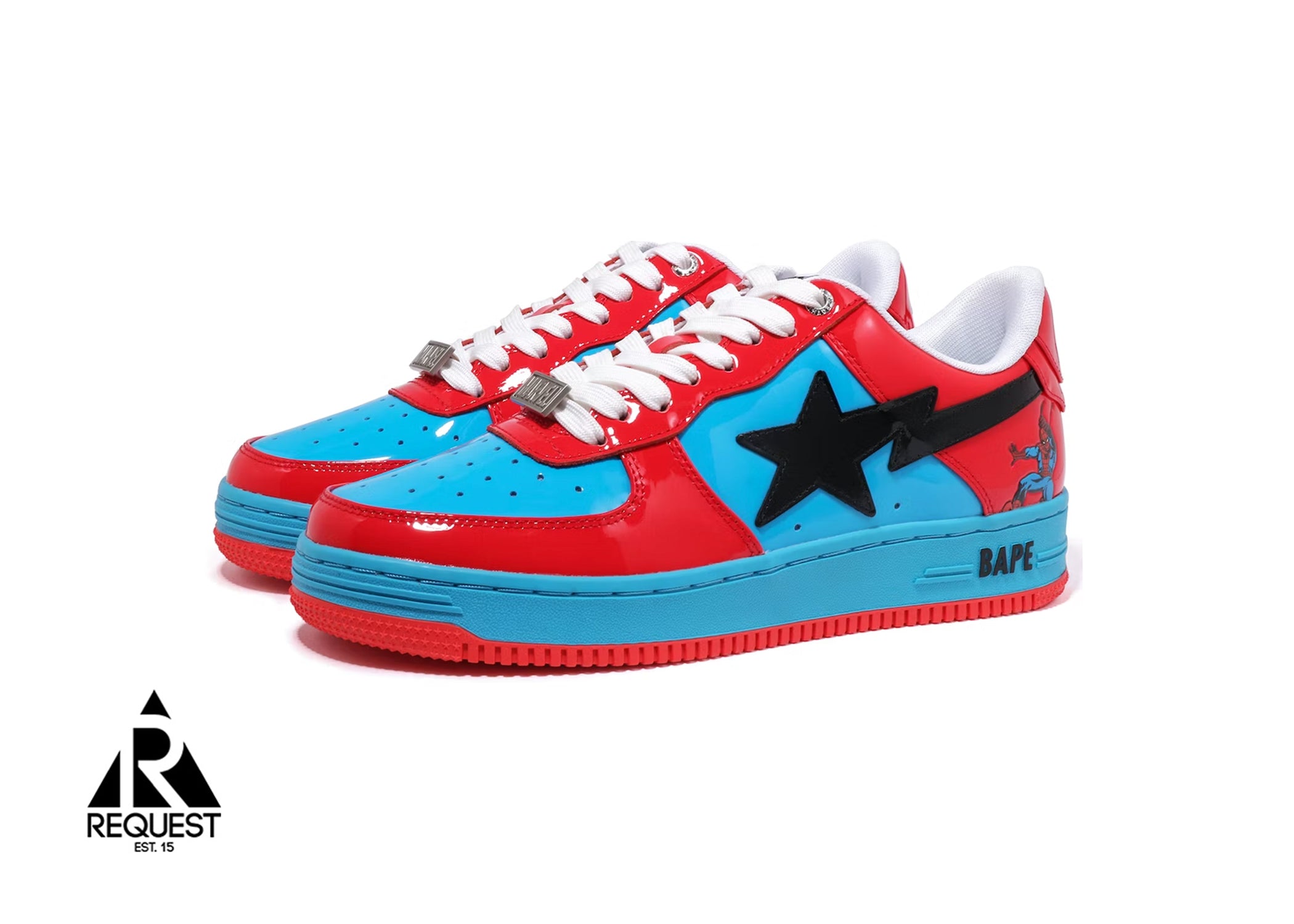 A Bathing Ape Bapesta "Marvel Comics Spider-Man"