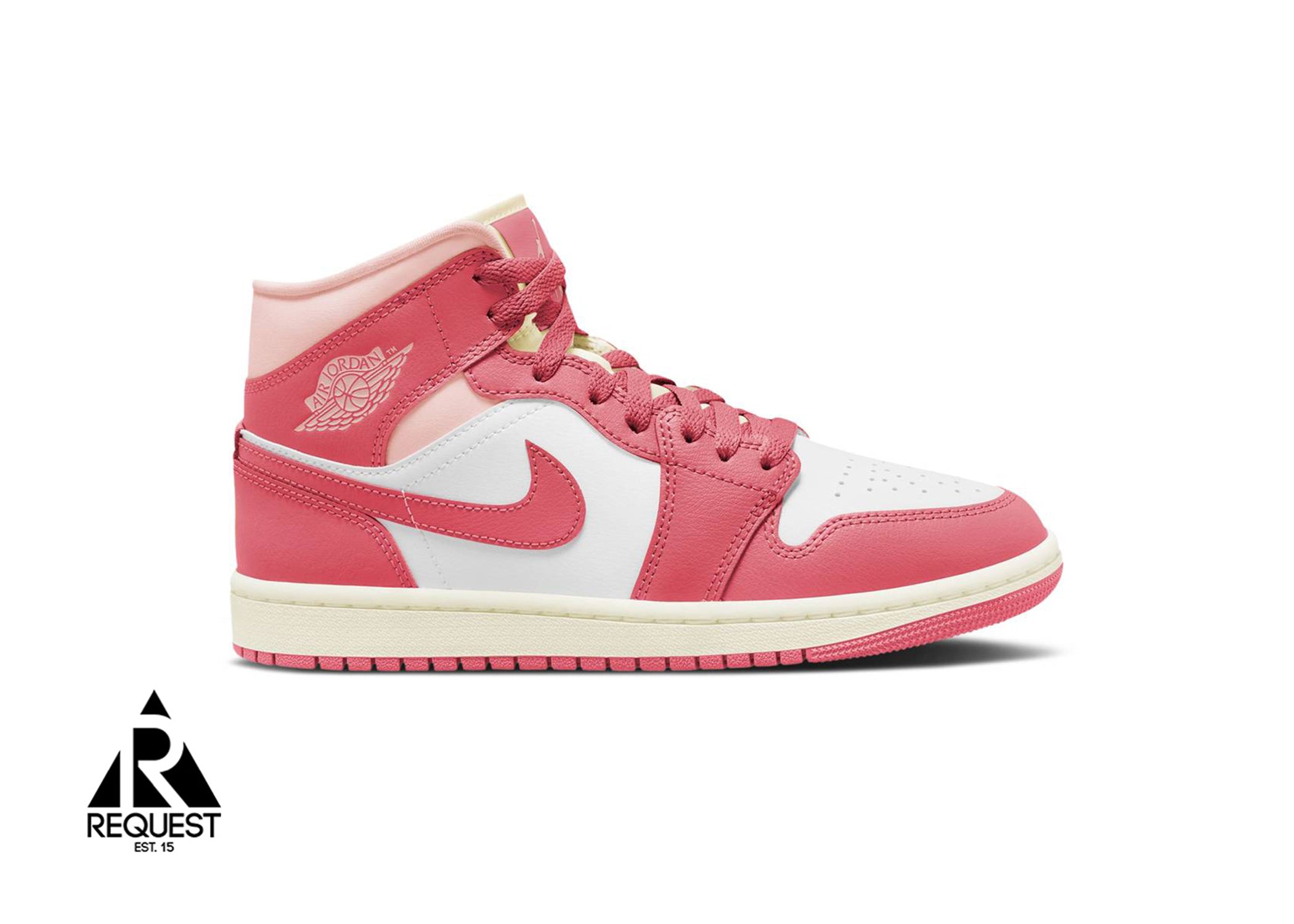 Air Jordan 1 Retro Mid "Strawberries and Cream" (W)
