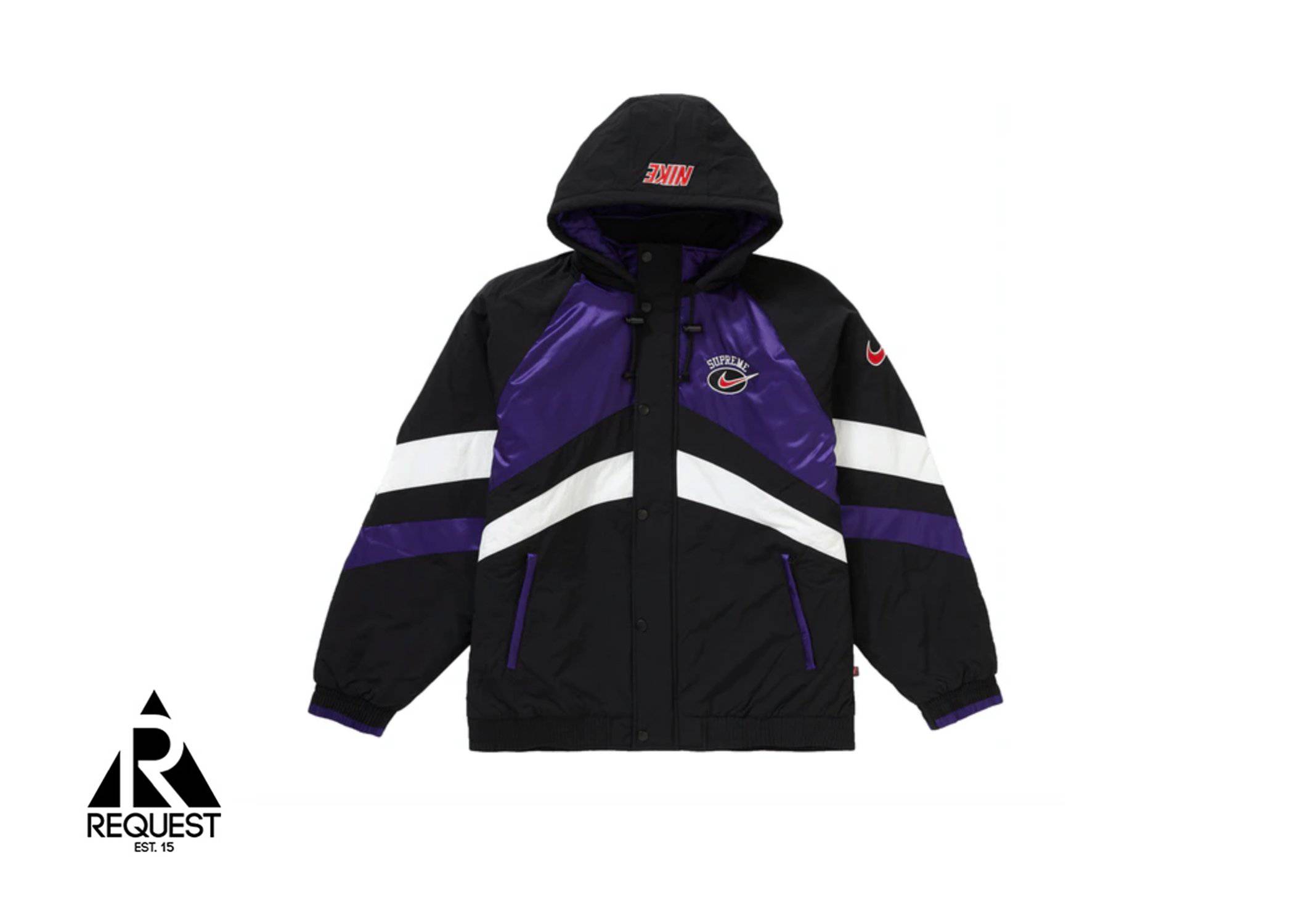 Supreme Nike Hooded Sport Jacket Purple | Request