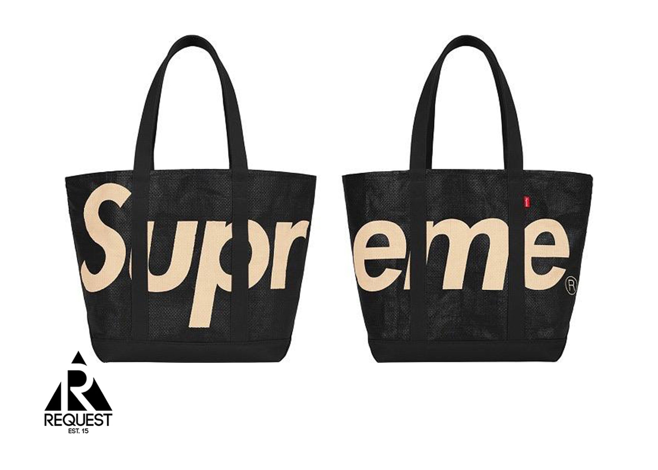 Black Supreme Tote Bag