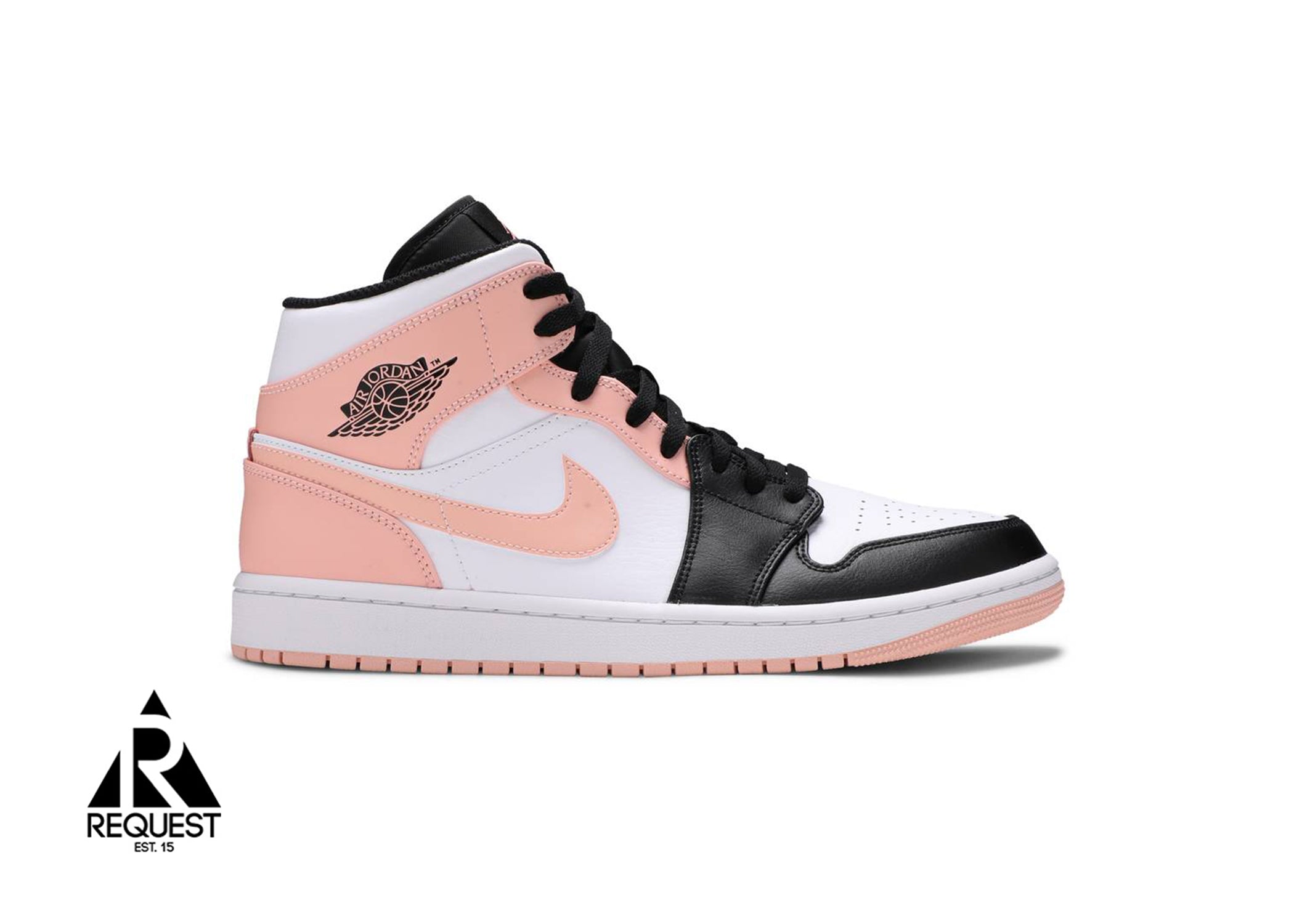 Air Jordan 1 Retro Mid "Crimson Tint Toe”
