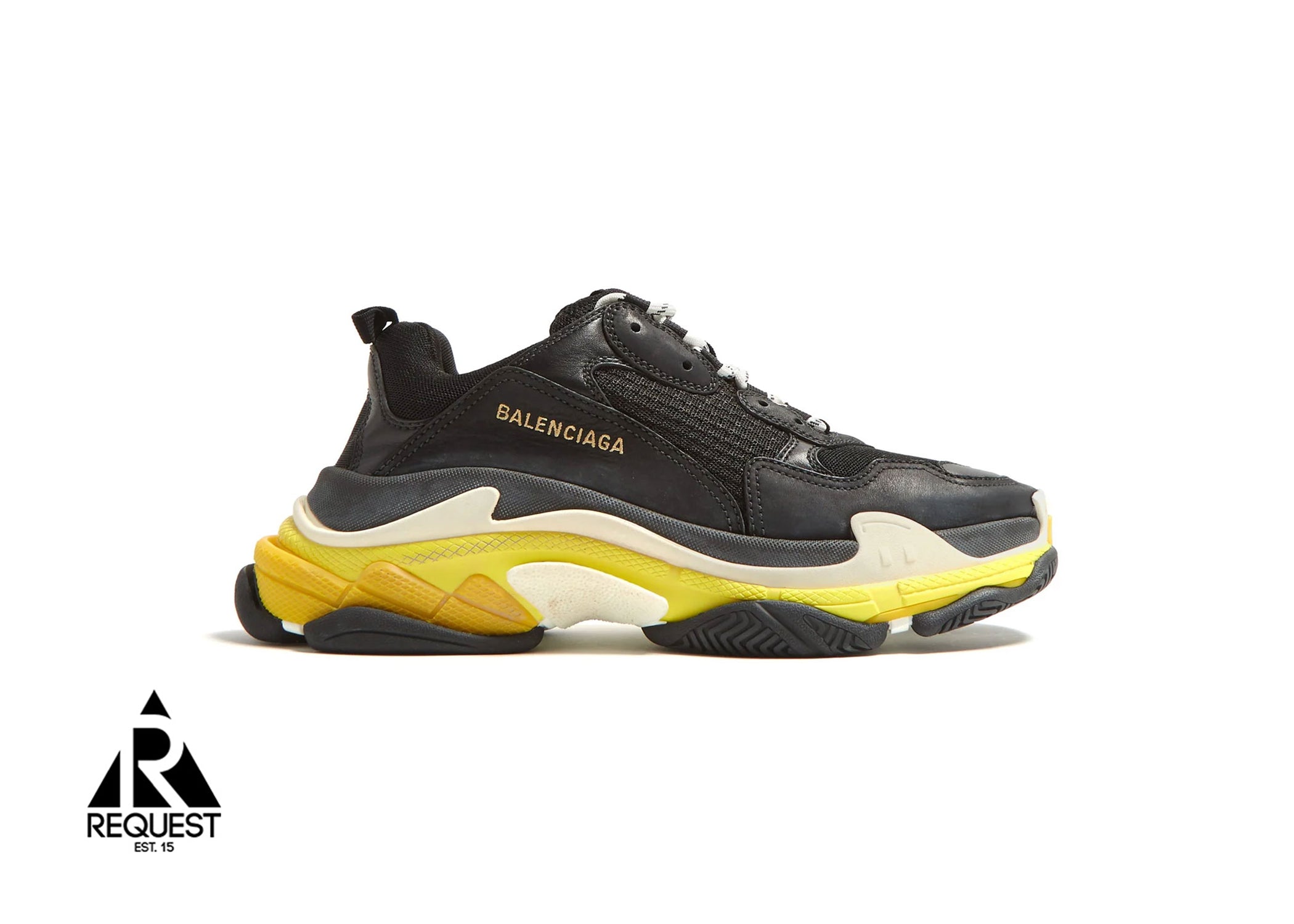 Balenciaga Triple S “Black & Yellow”