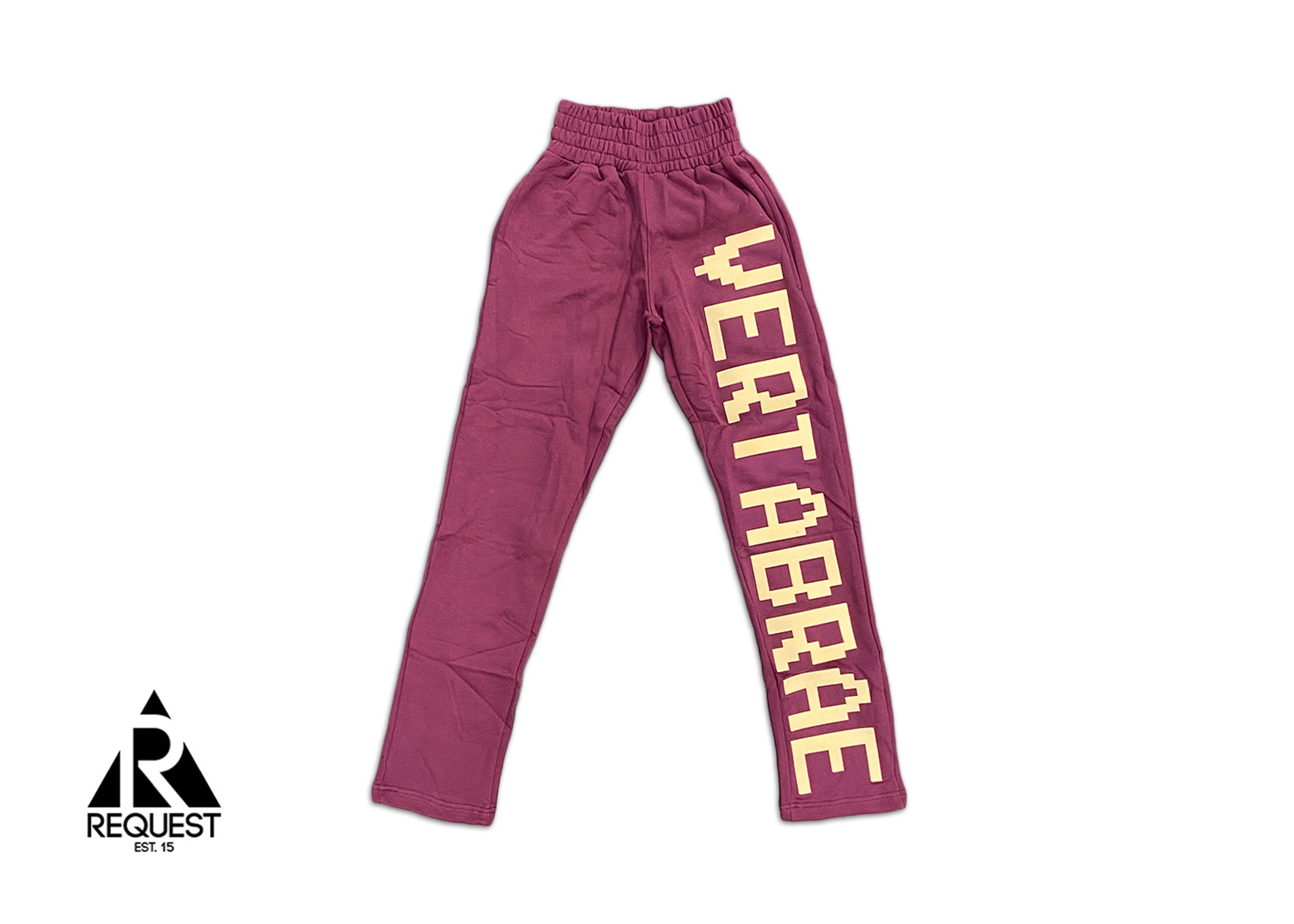 Vertebrae Sweatpants "Purple/Cream"