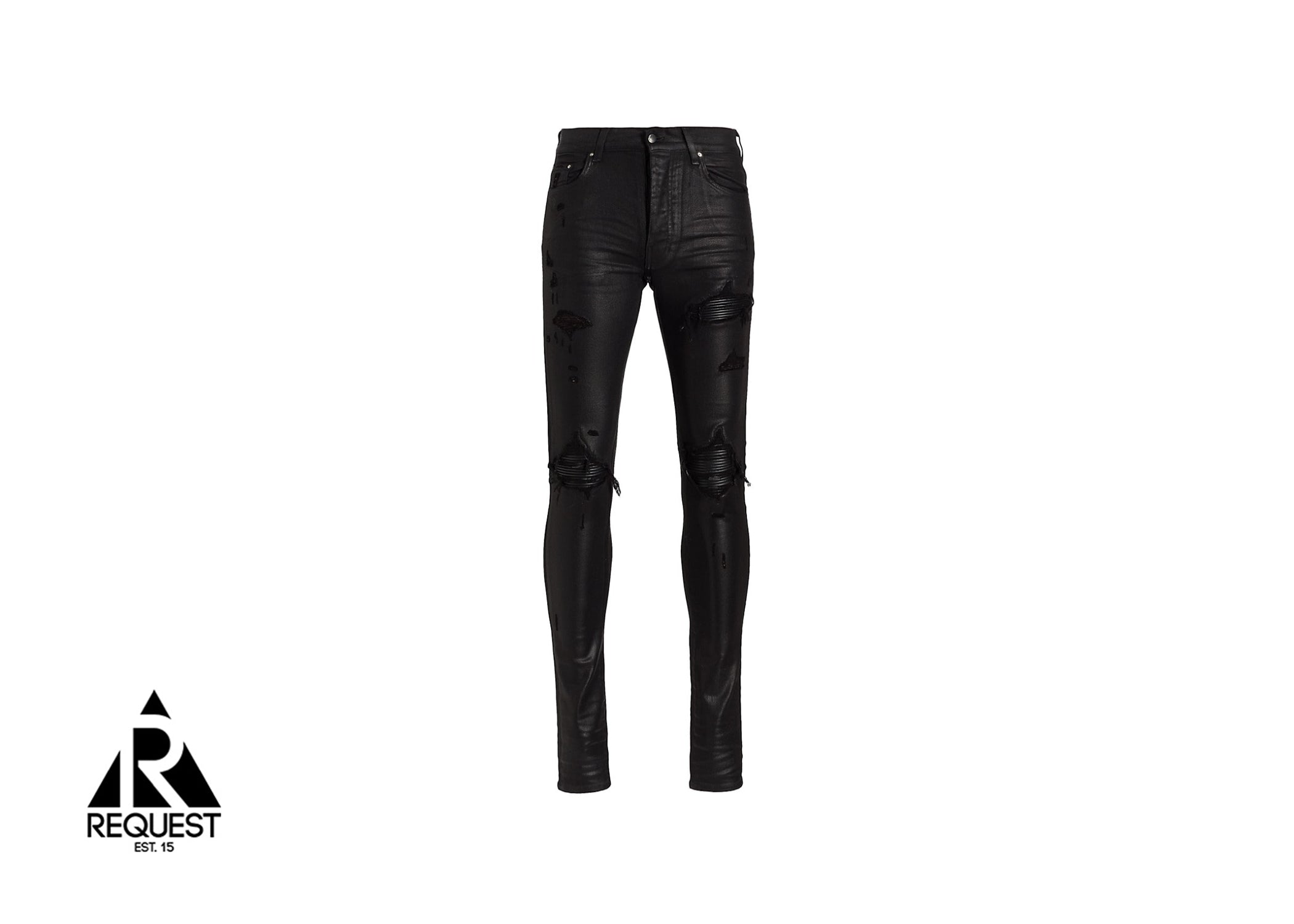 Amiri MX1 Waxed Denim "Black"