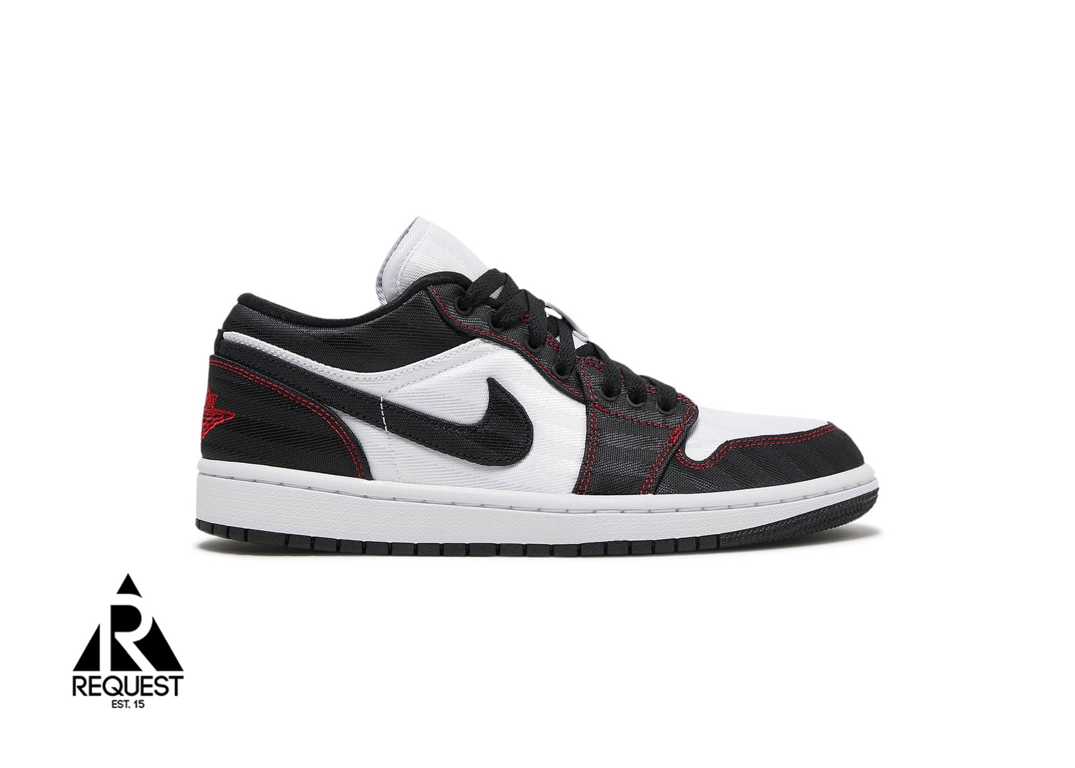 Jordan 1 Low SE Utility "Canvas White Black Gym Red (W)"
