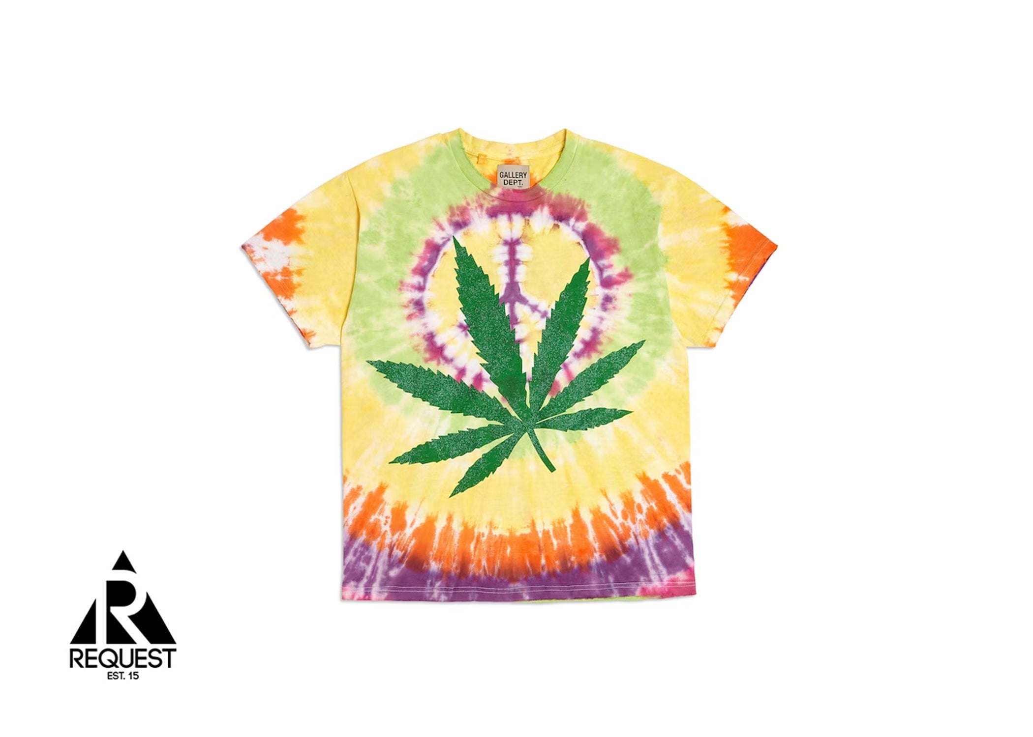 Gallery Dept. Weed Tee "Tie Dye"