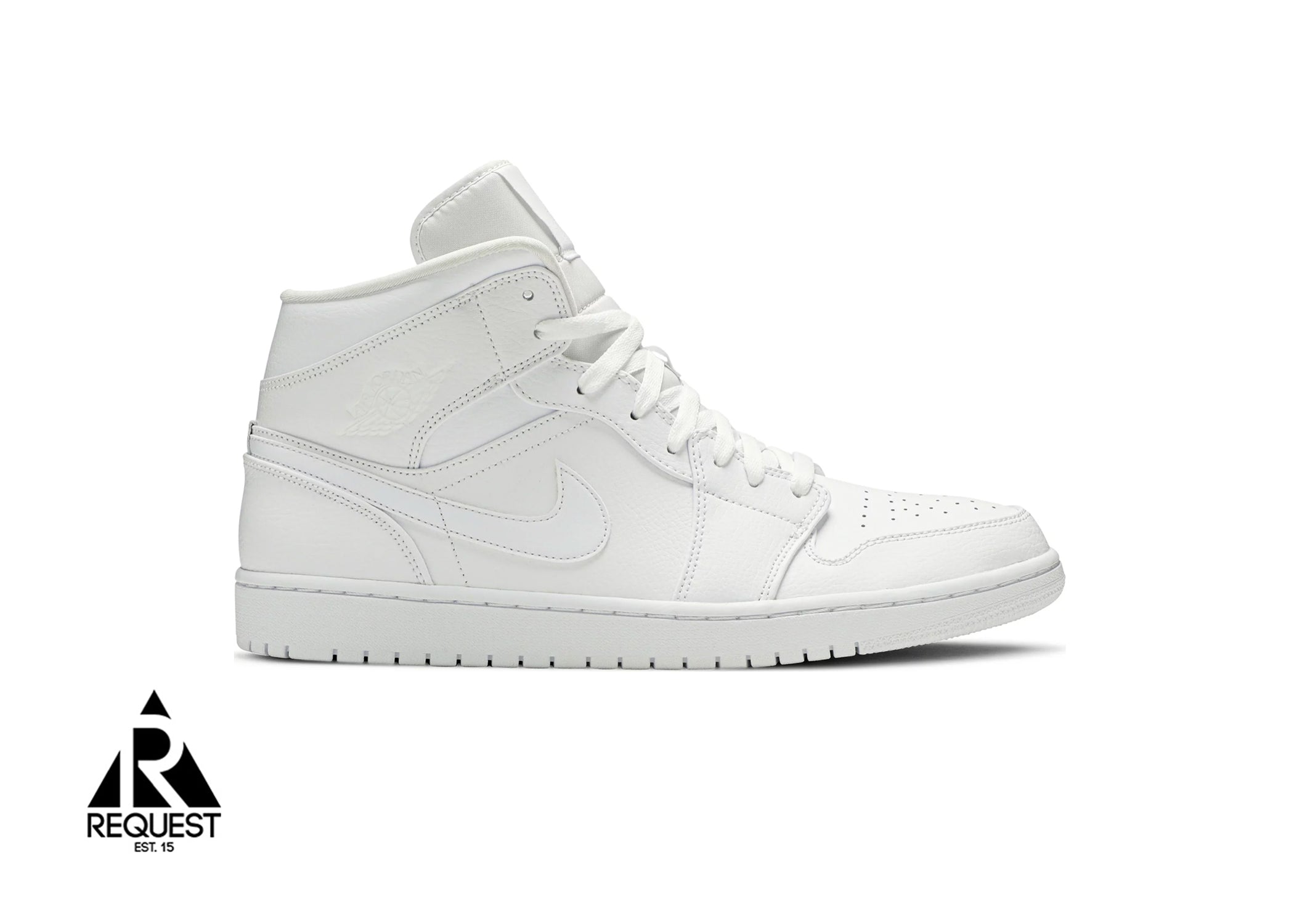 Air Jordan 1 Retro Mid “Triple White (2019)”