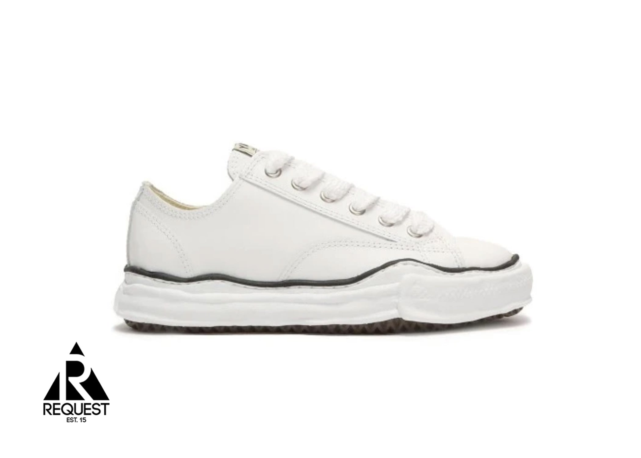 Mihara Yasuhiro Peterson Leather Low Top "White"