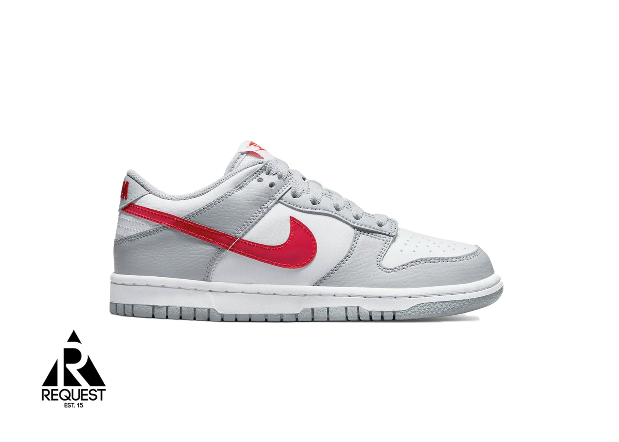 Nike Dunk Low "White Grey Red"