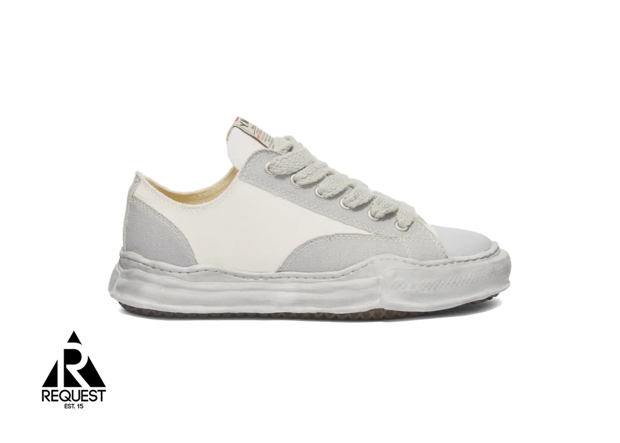 Mihara Yasuhiro Hank Distressed Canvas Low "Spray Dyed"