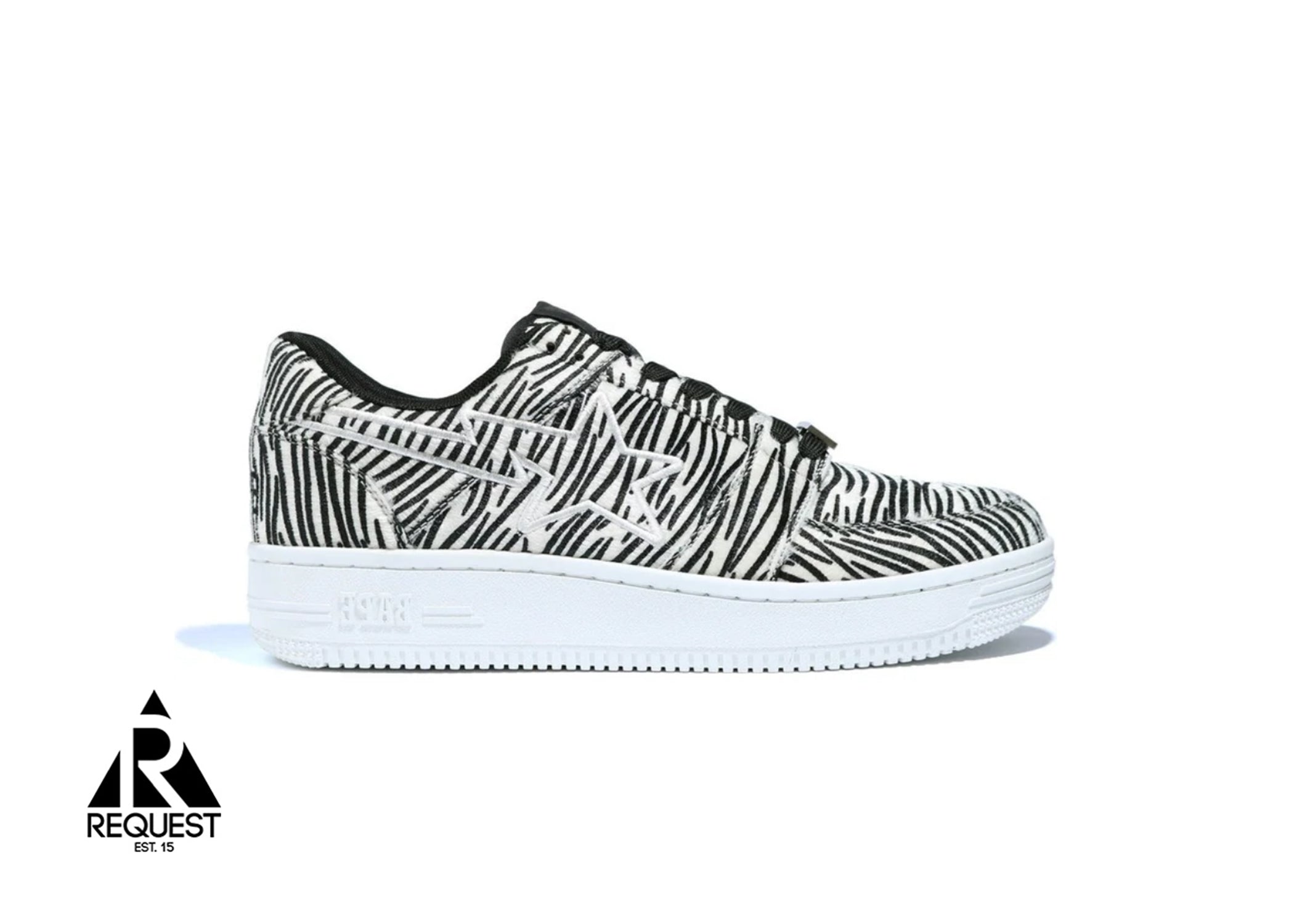Bapesta Low "Zebra"