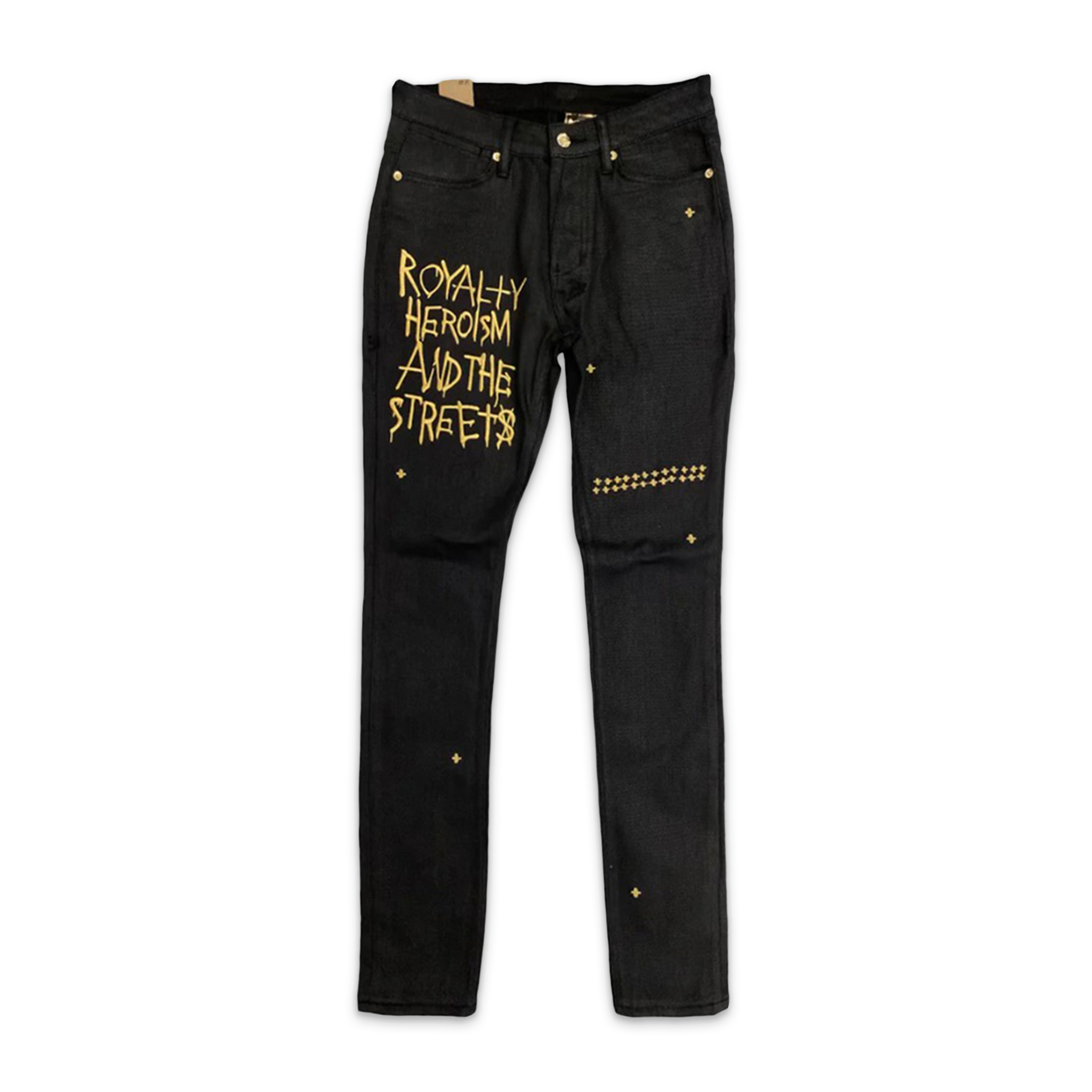 Ksubi 23 Van Winkle Jean "Jet Black Wax"