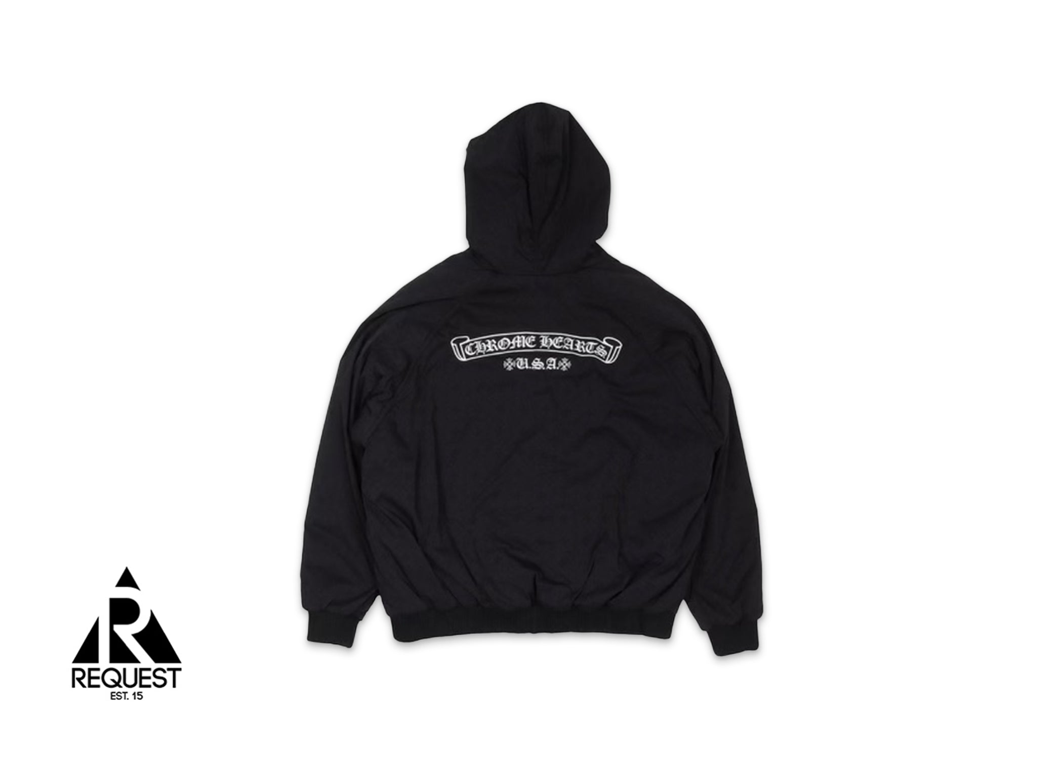 Chrome Hearts Motif Reversible Hooded Jacket "Black/Grey"