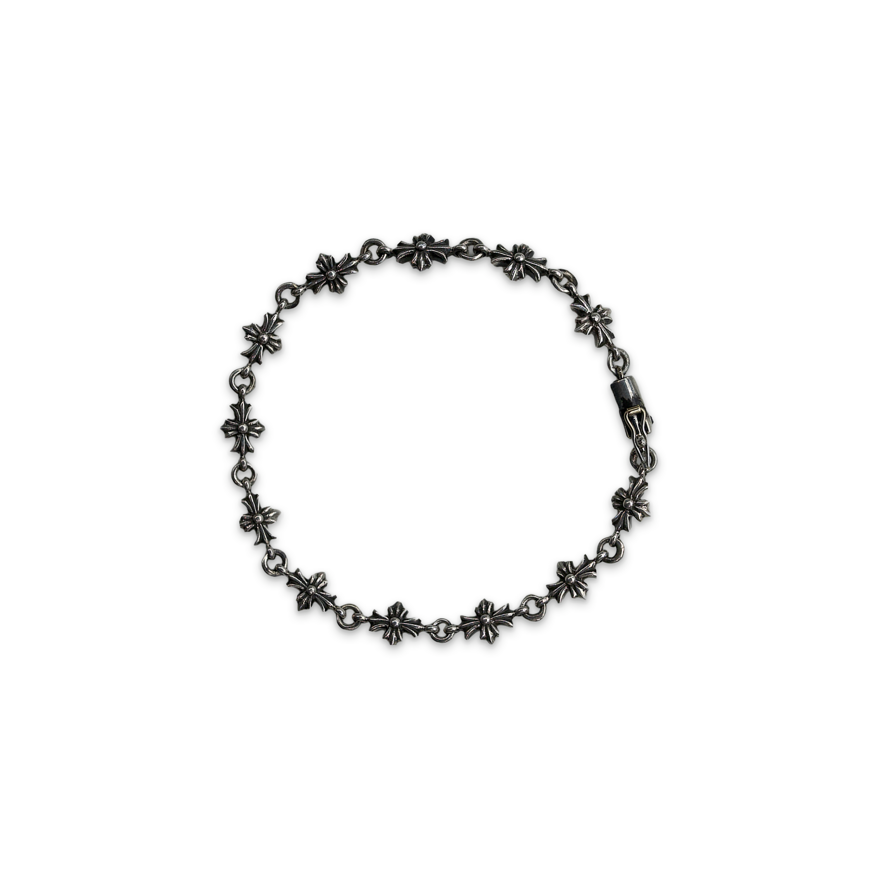 Chrome Hearts タイニーE CH ブレスレット 12リンク Tiny E 12 Link Bracelet