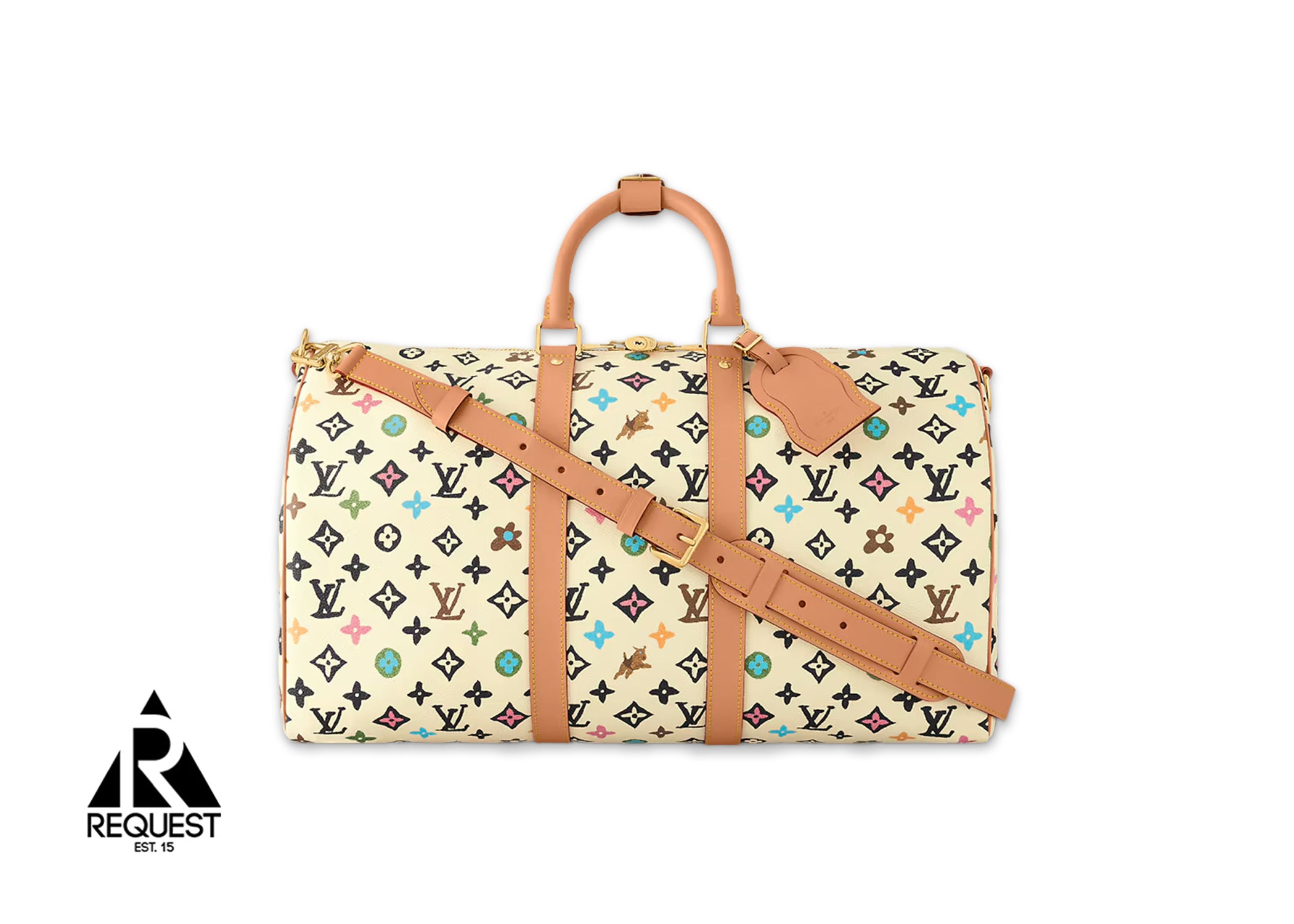 Louis Vuitton By Tyler The Creator Keepall Bandouliere 45 "Vanilla Craggy Monogram"