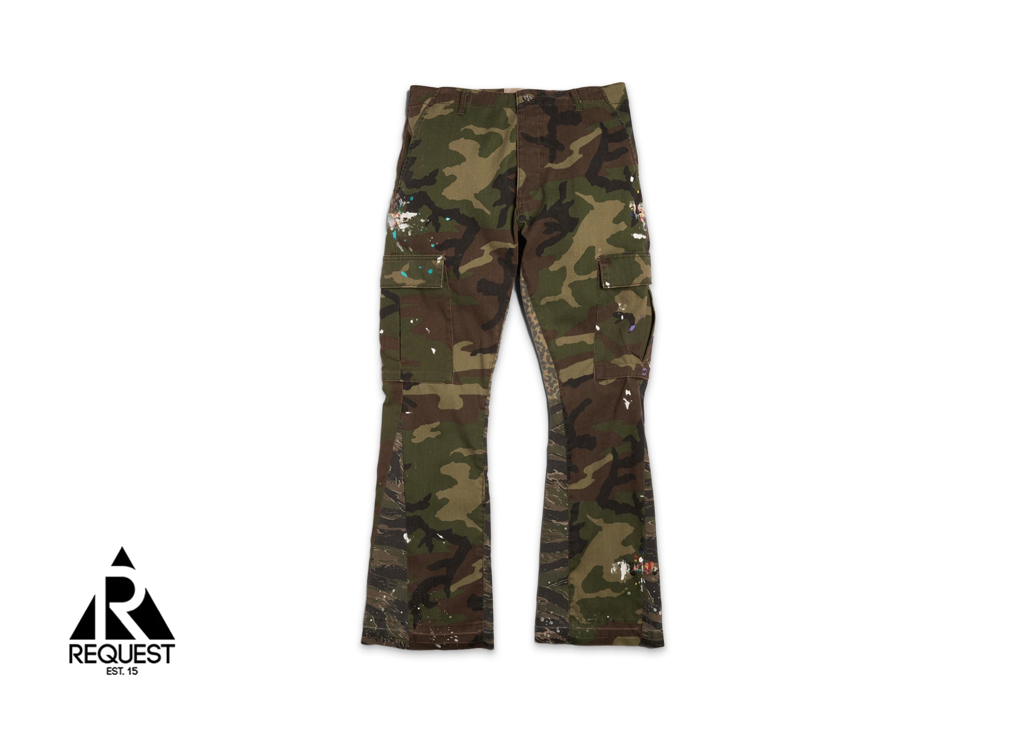 Gallery Dept. La Flare Trousers “Camo Green”