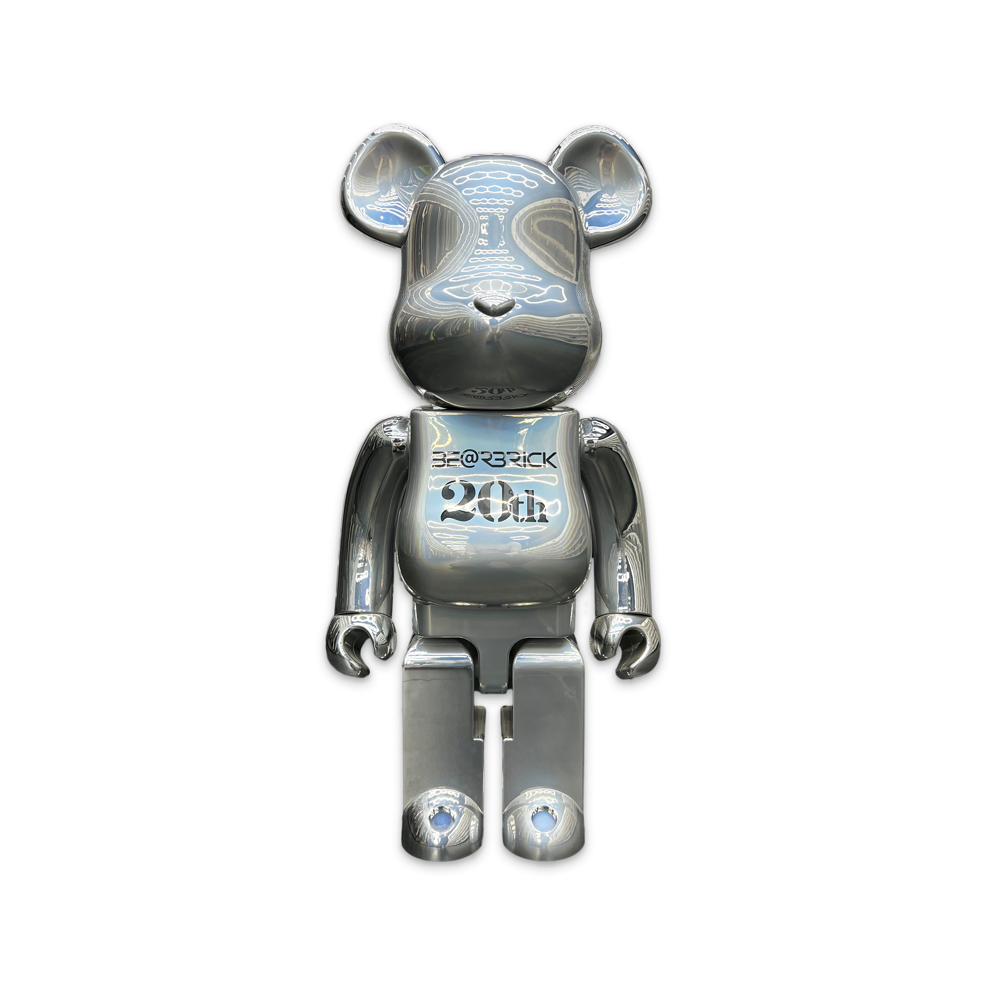 その他 BE@RBRICK 20th anniversary deep CHROME 20th Anniversary Chrome Bearbrick 1000%