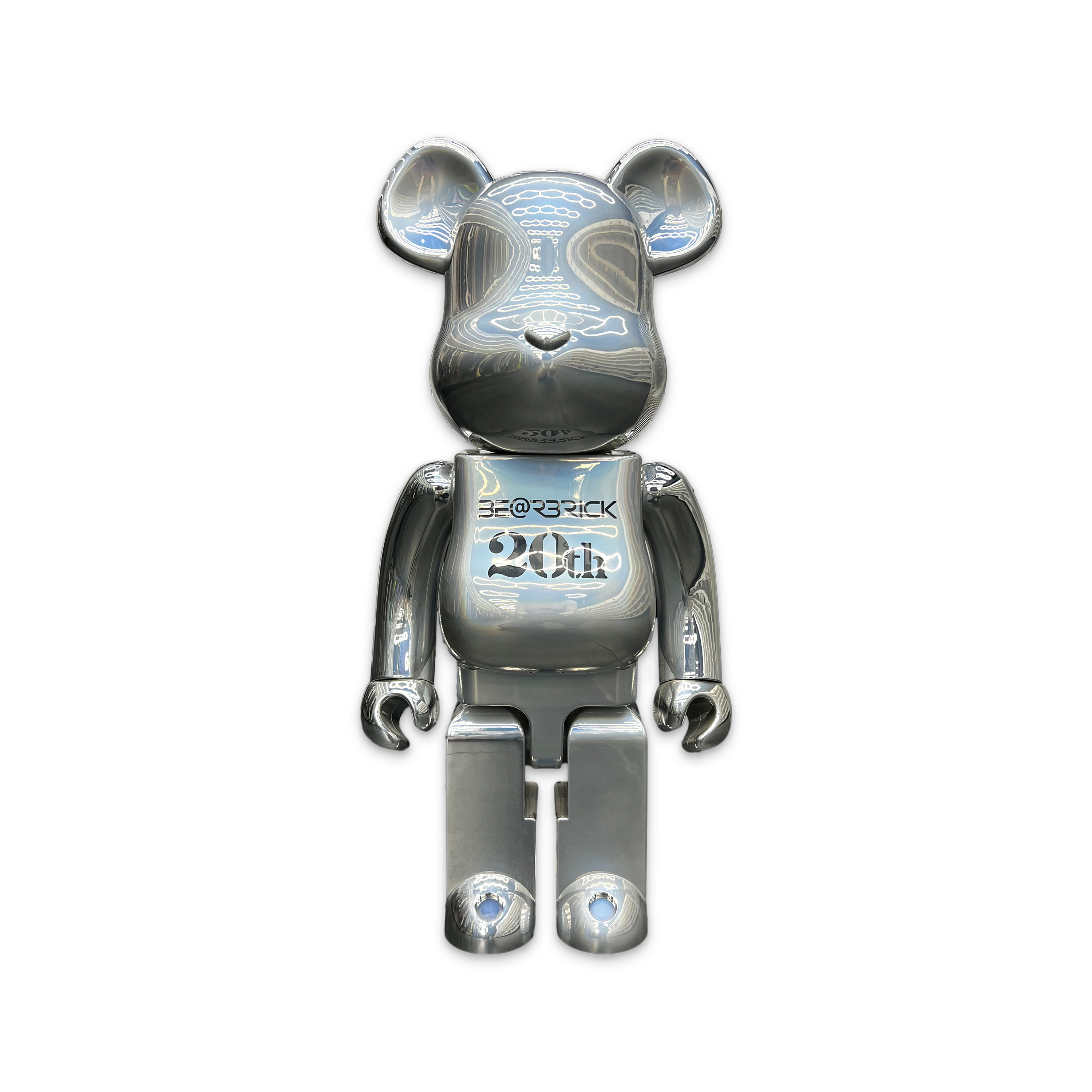 Bearbrick 1000% "20th Anniversary Chrome"
