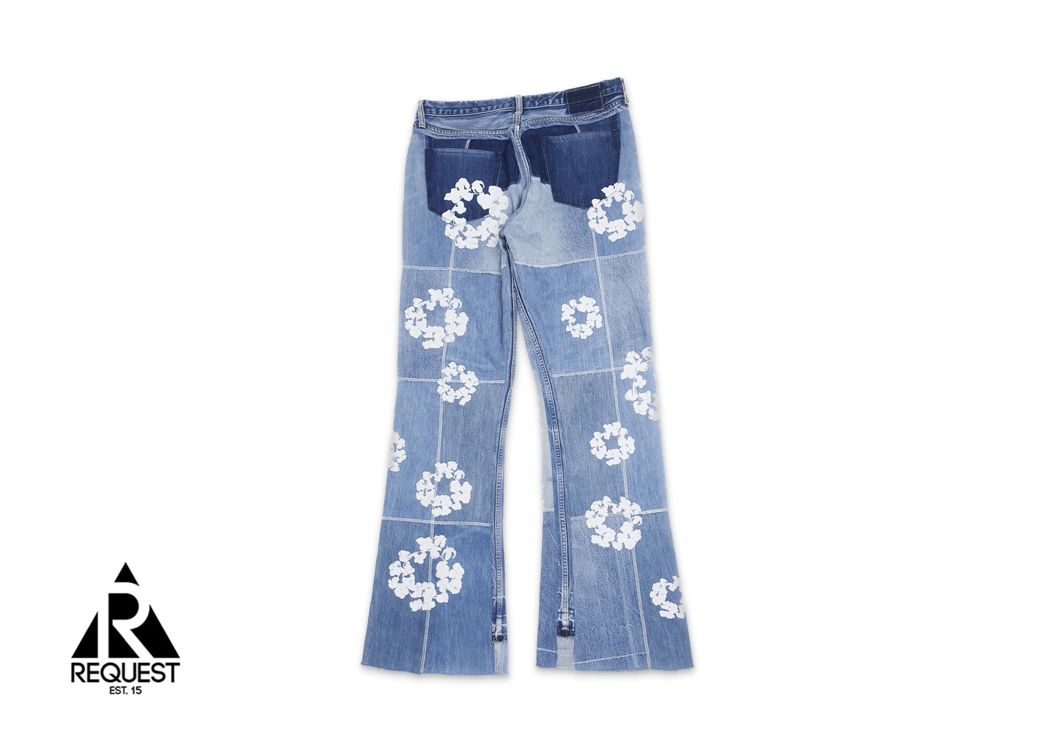 Denim Tears x Readymade Cotton Wreath Embroidered Jeans | Request