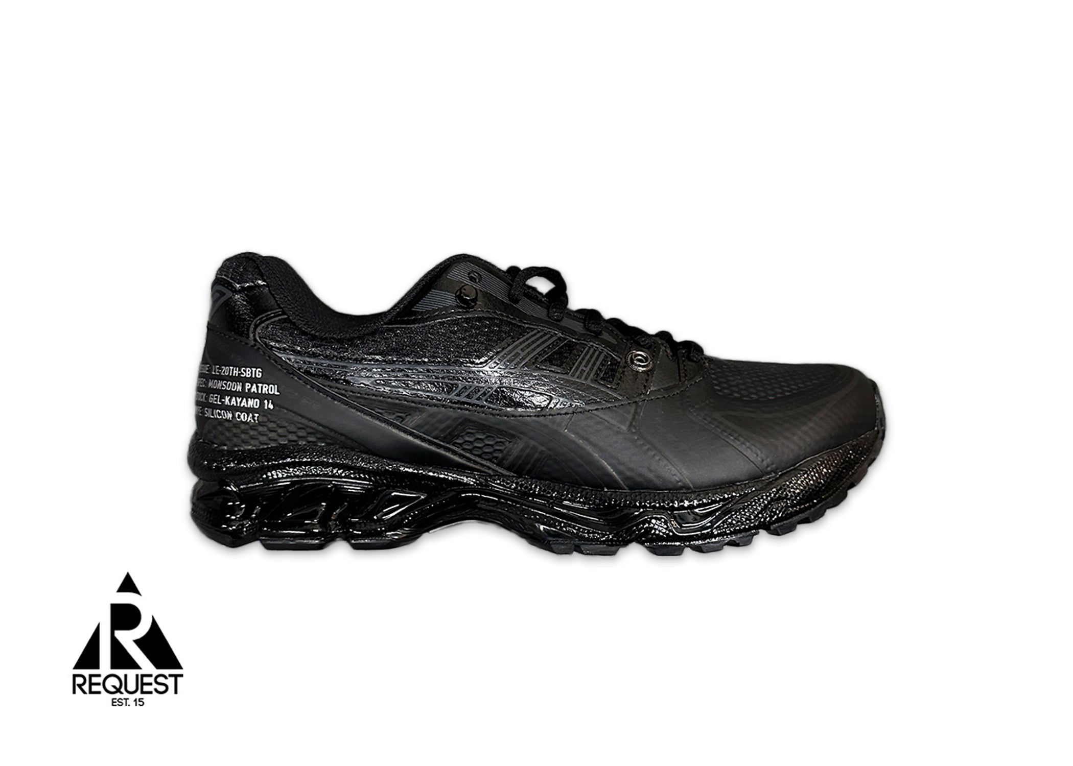 Gel-Kayano 14 SBTG x Limited Edit Monsoon Patrol "Black"