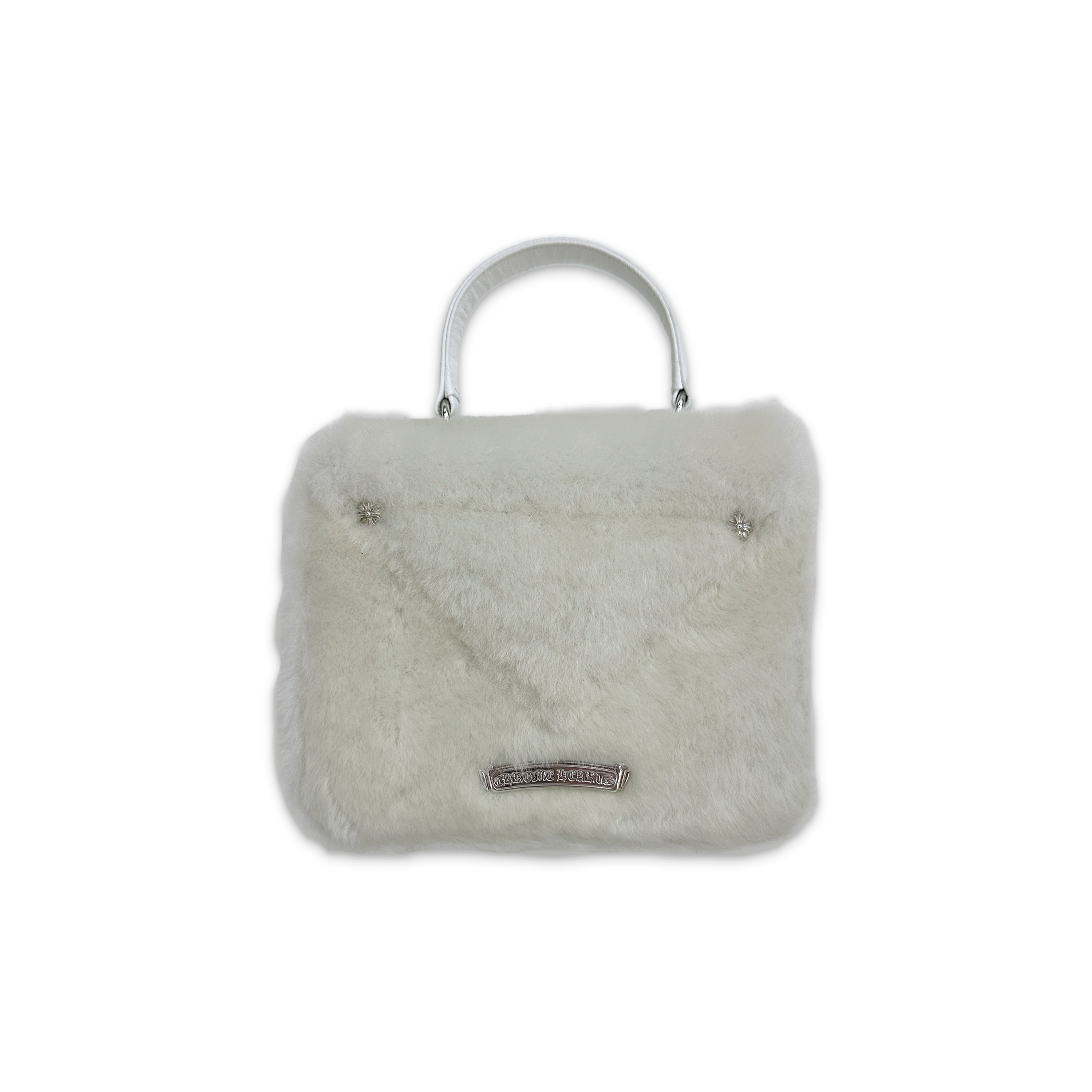Chrome Hearts, Grow Up White Fur Bag "White"