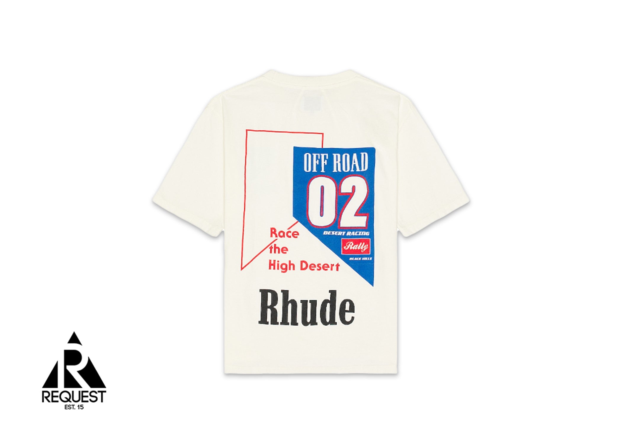 Rhude 02 Tee “Vintage White”