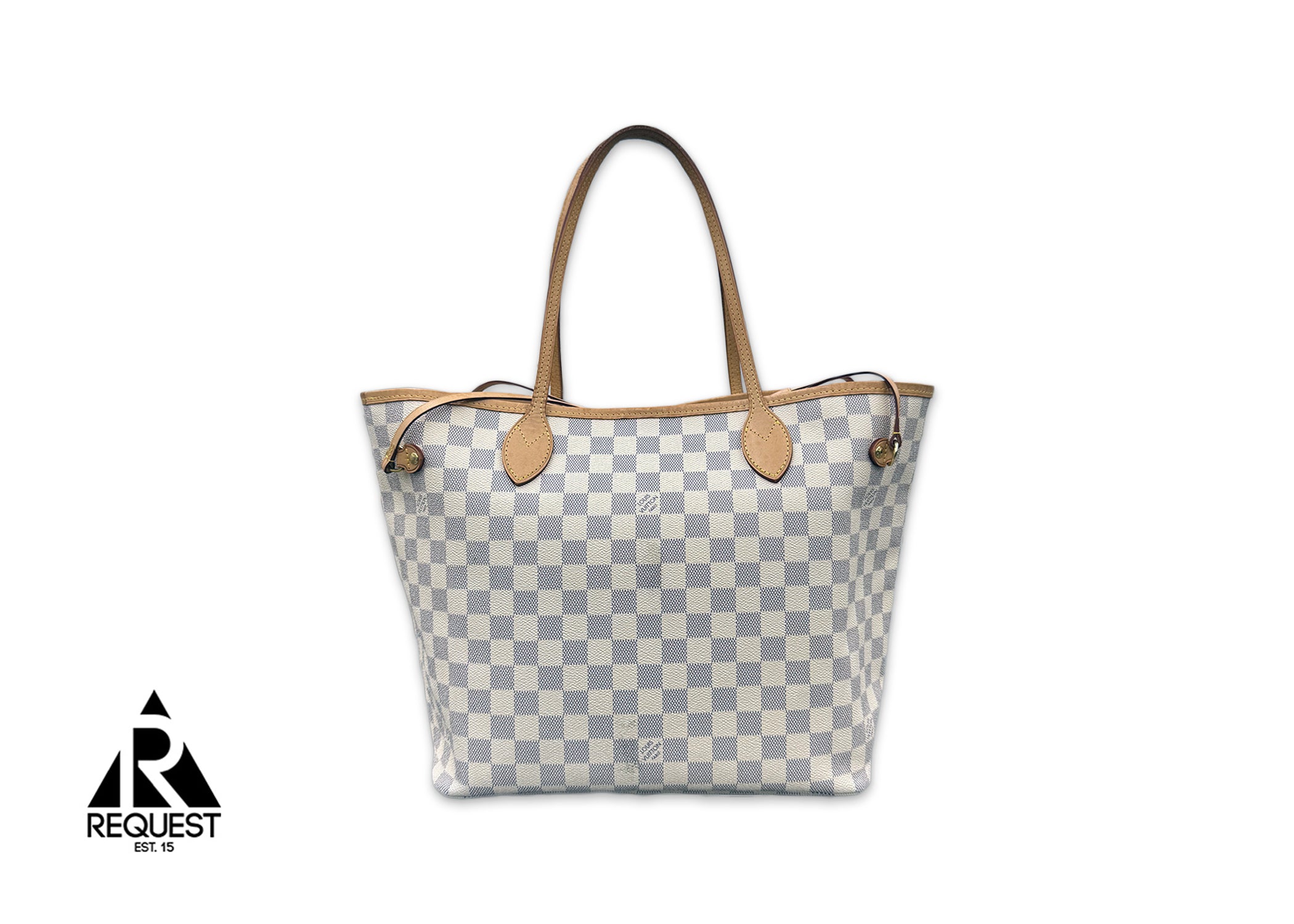 Louis Vuitton, Neo Neverfull "Damier Azur Beige Ballerina Lining"