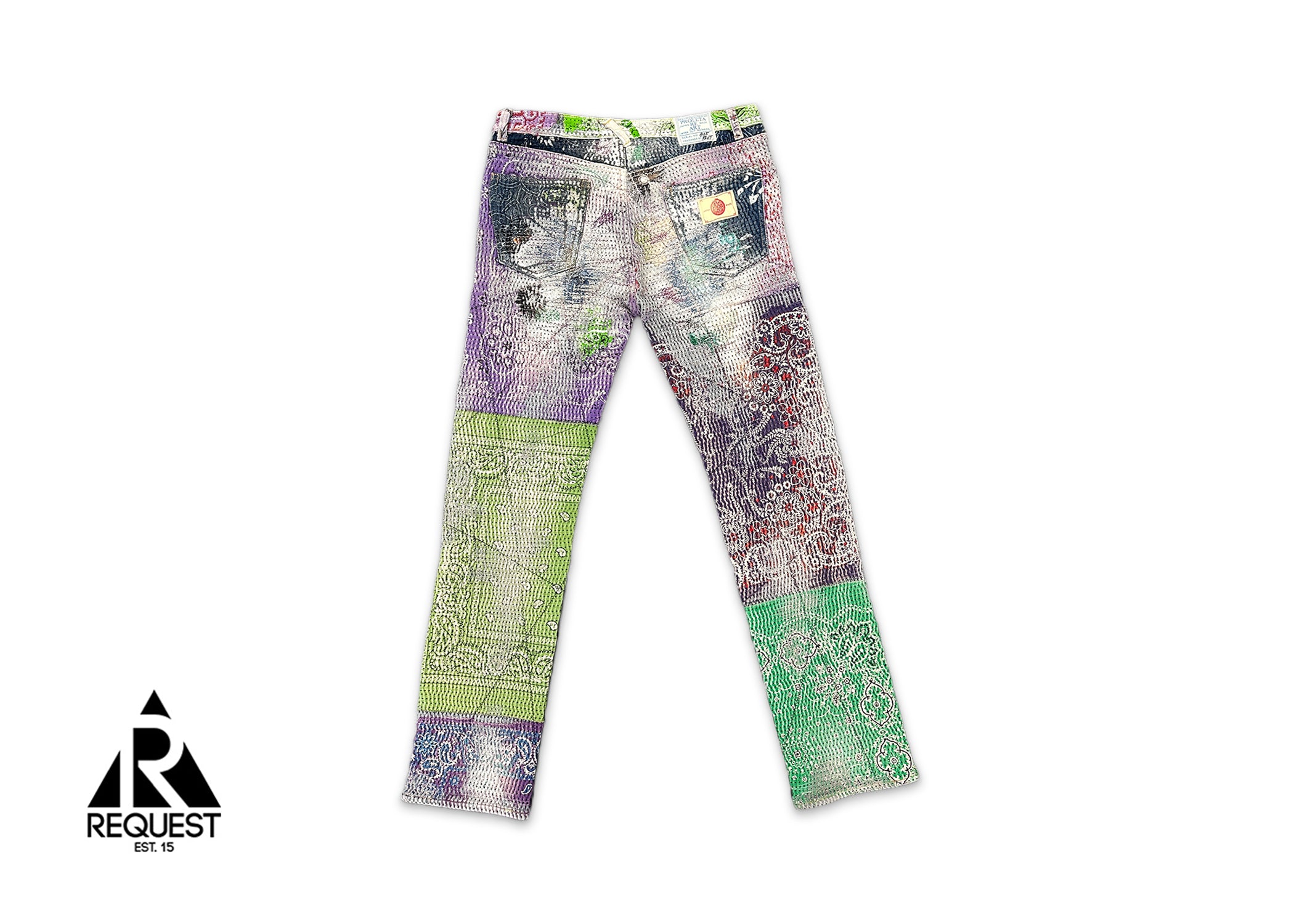 Proleta Re Art Rhinestone Boro Denim "Serial 365"