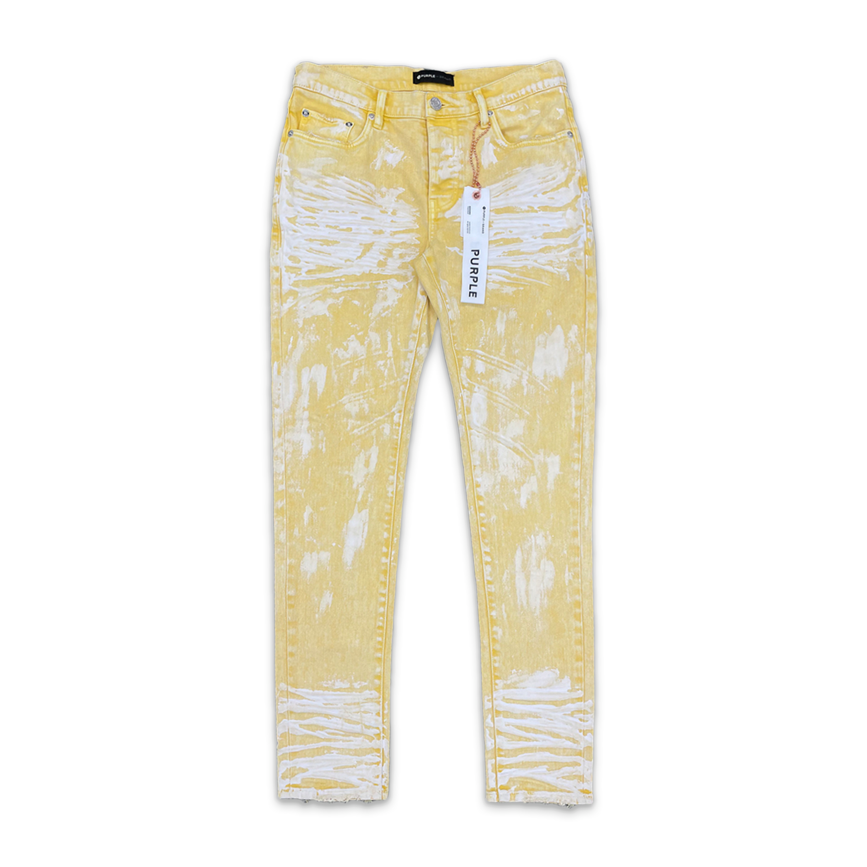 Purple Brand, Purple Brand "Bright Yellow Hard Wax Jean"