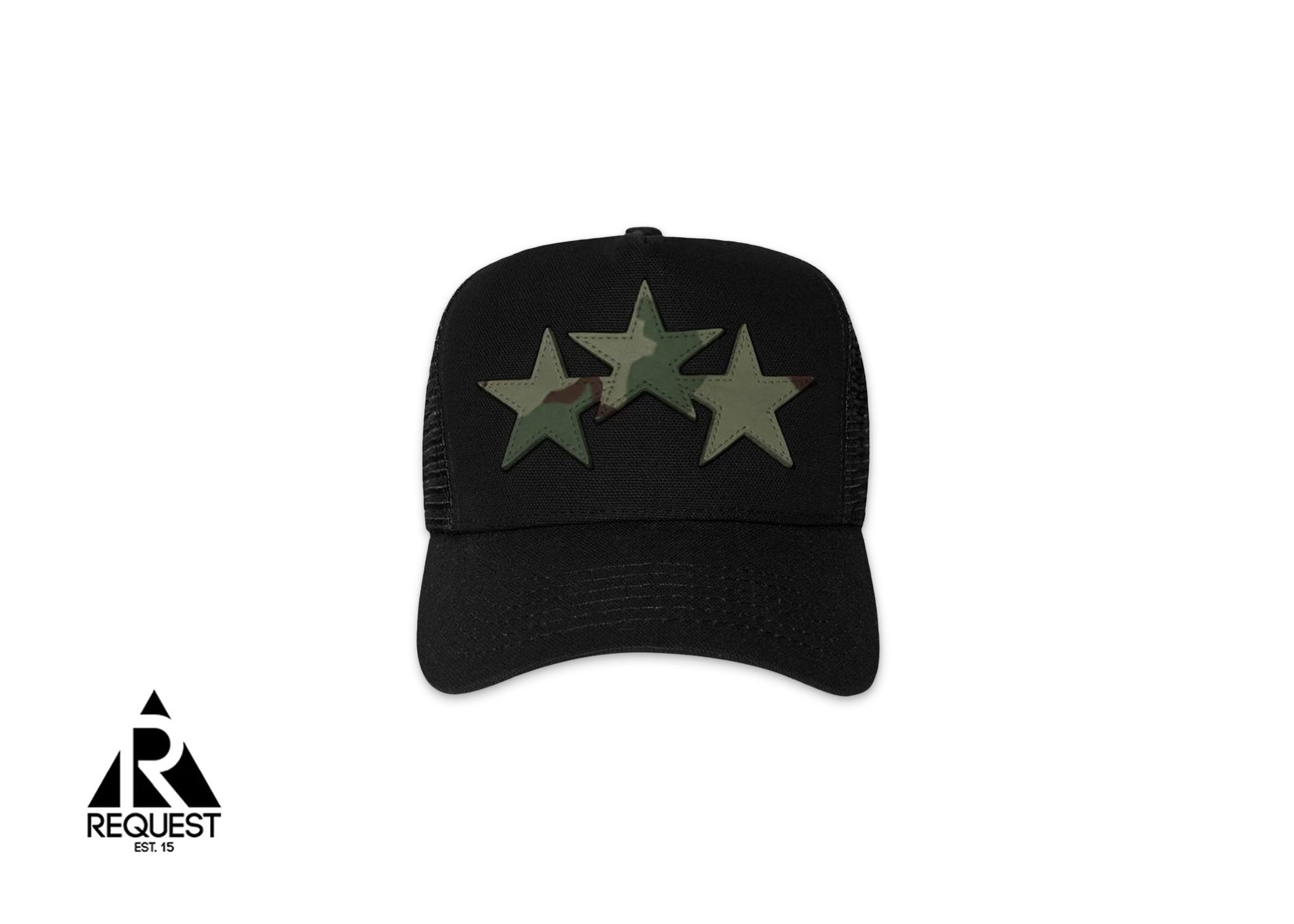 Three Star Trucker Hat 