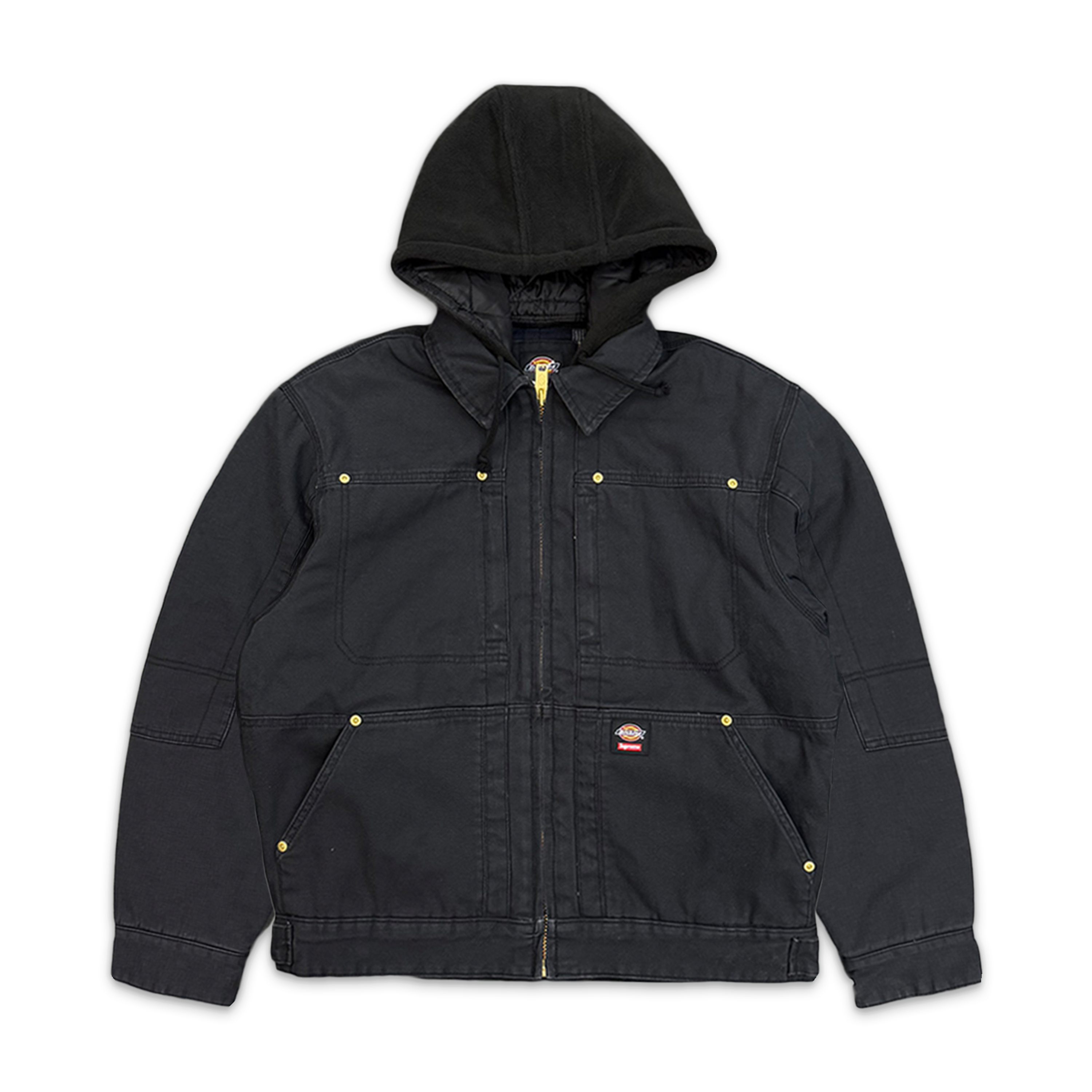 Supreme, x Dickies Hooded Work Jacket "Black"
