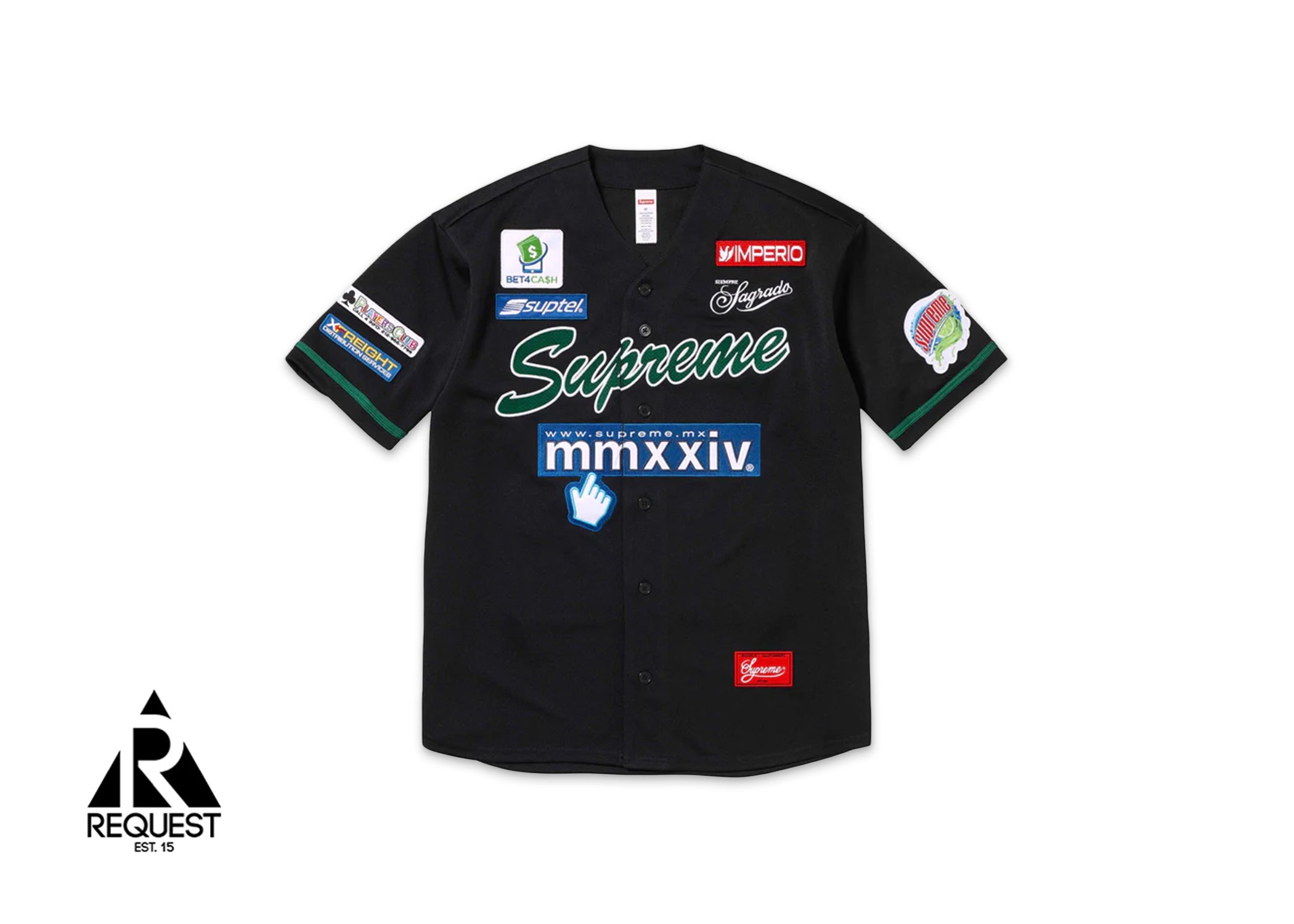 Supreme Chosen One Baseball Jersey “Black”