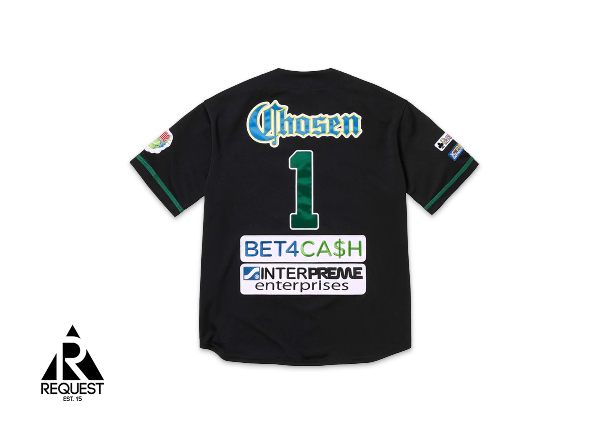 Supreme Chosen One Baseball Jersey “Black”