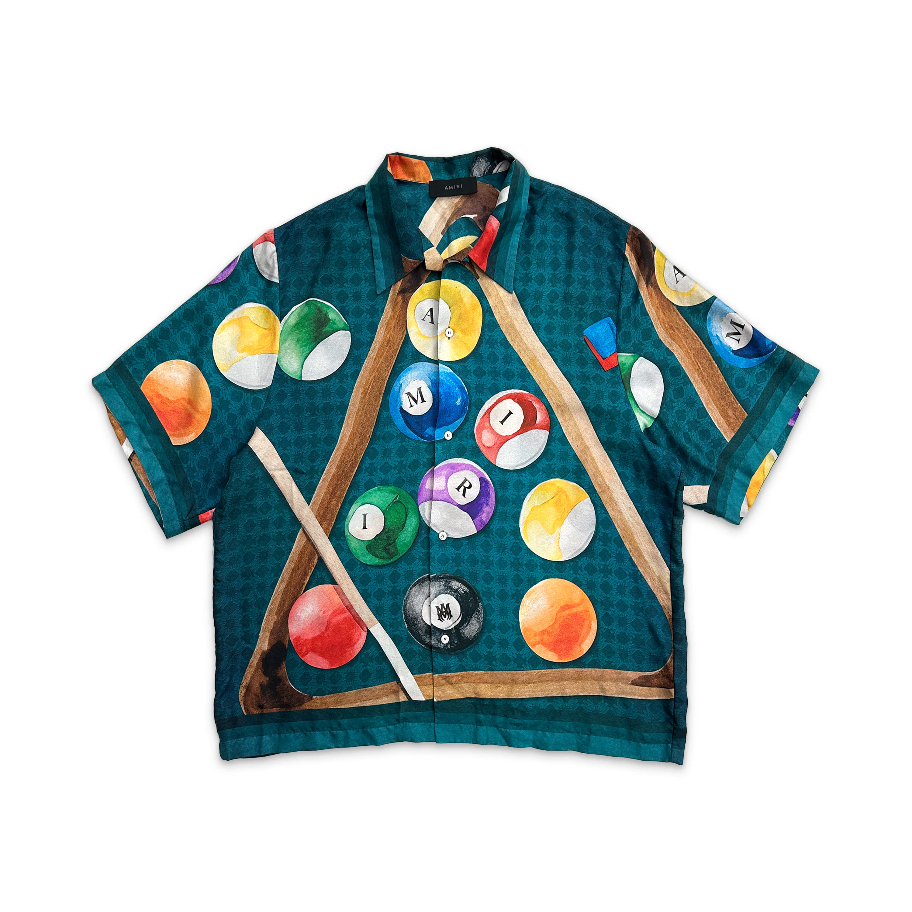Billiards Silk Bowling Shirt