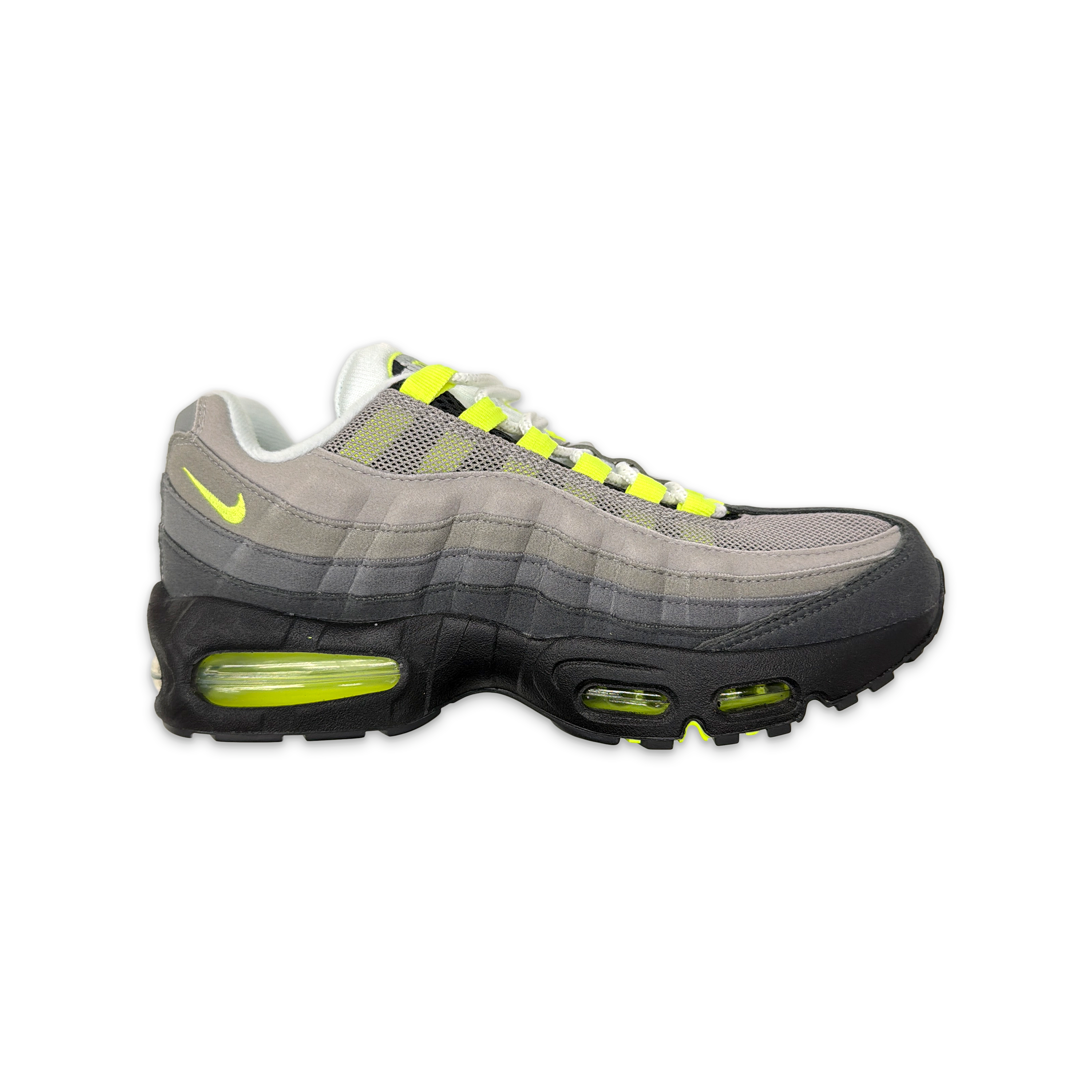 靴 Nike Air Max95 OG Big Bubble Neon Yellow Air Max 95 Big Bubble 