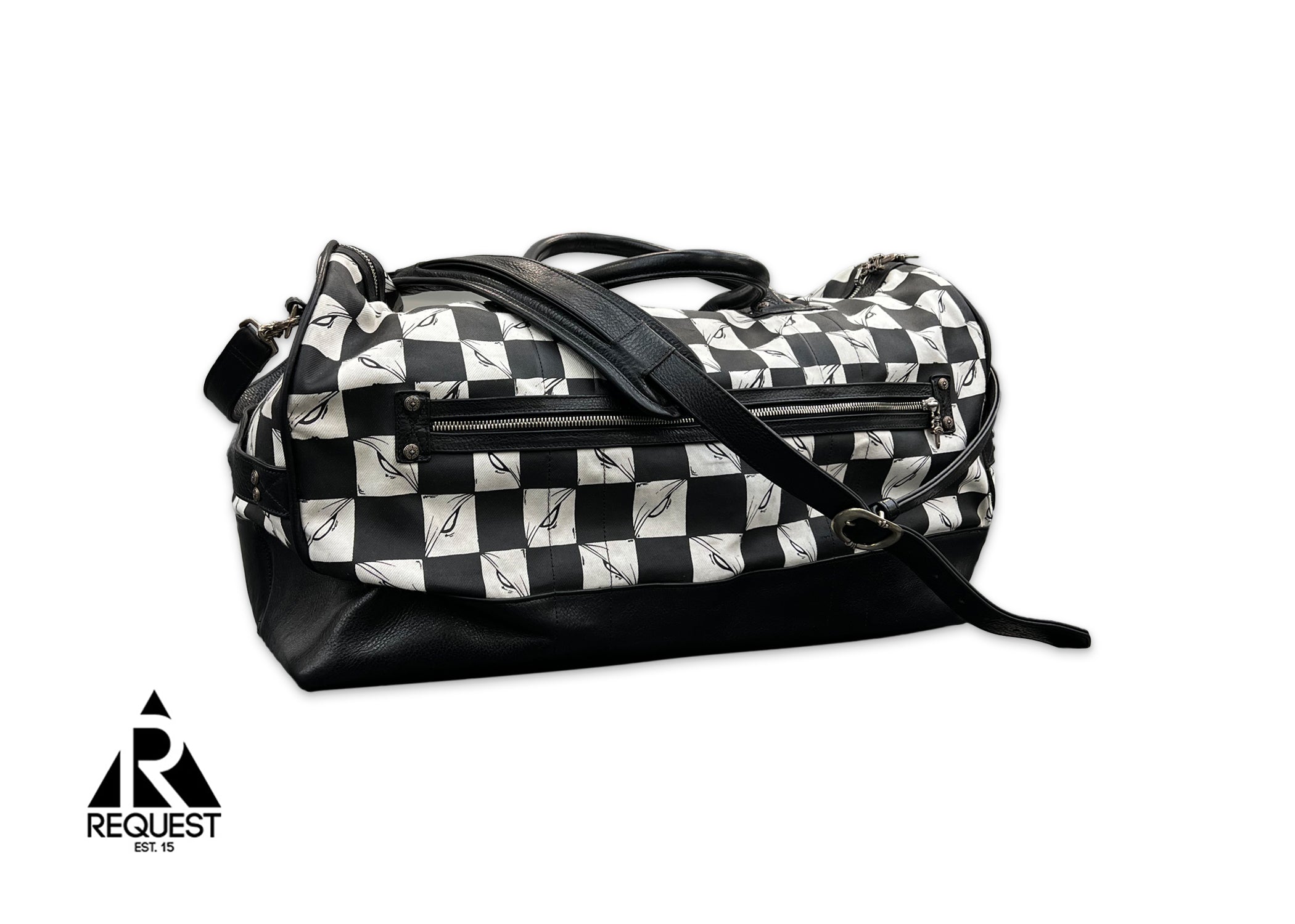 Chrome Hearts Matty Boy 99 Eyes Duffle Bag "Checkered"