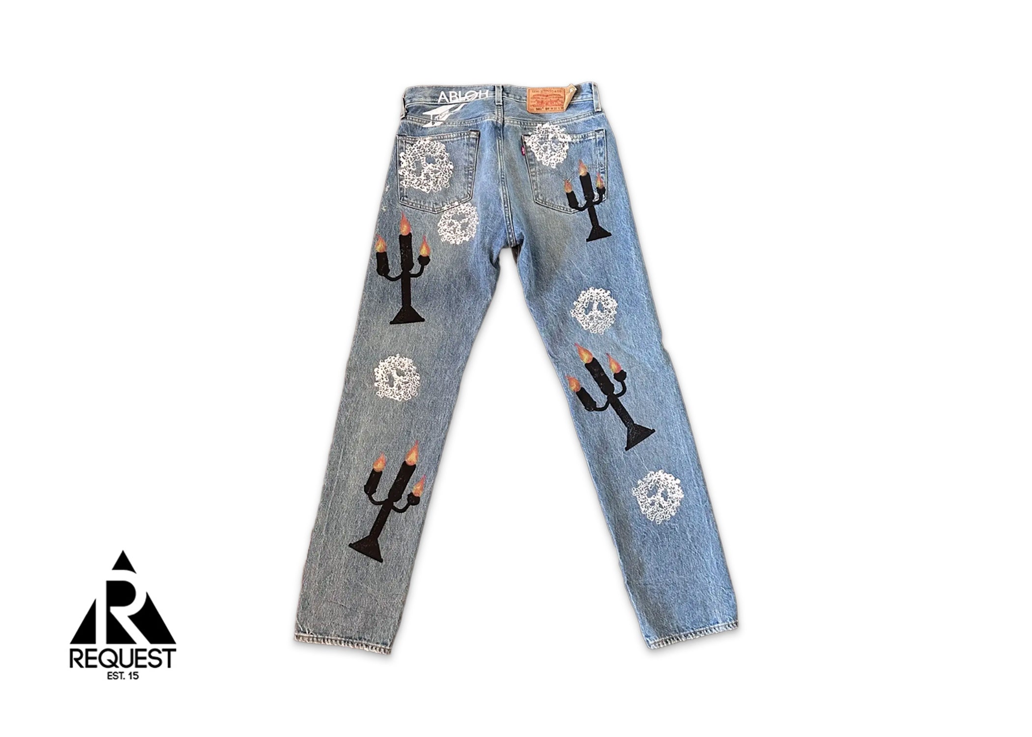 Denim Tears x Off-White Cotton Wreath/Candle Denim "Light Wash"