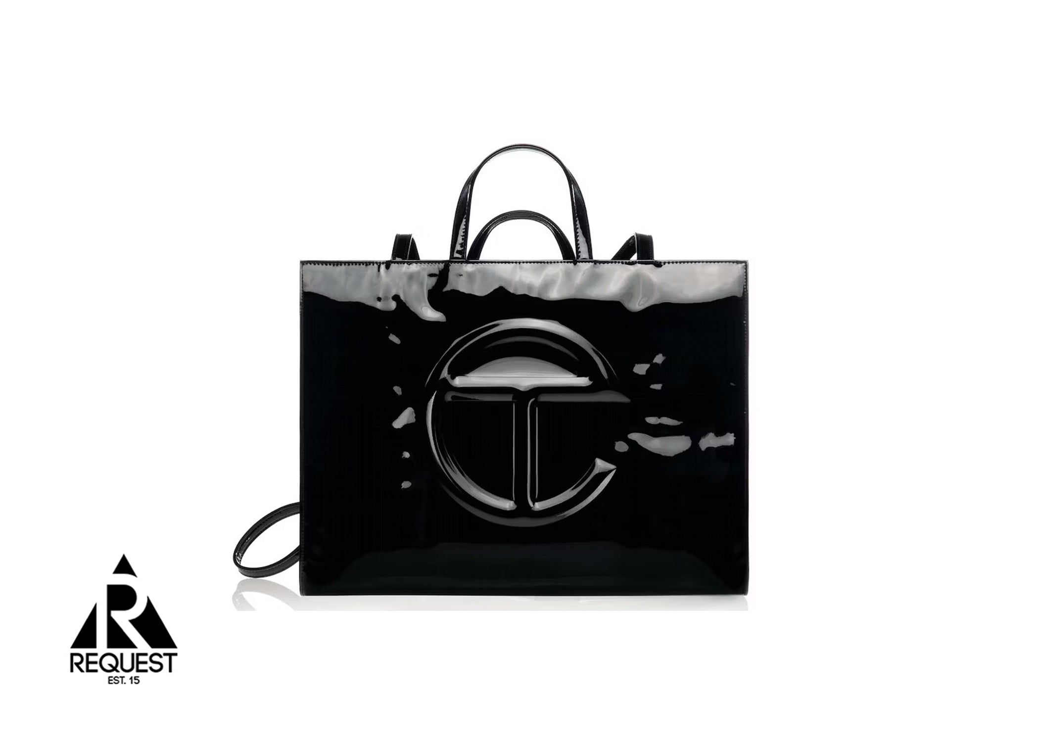 Black Patent Telfar Bag