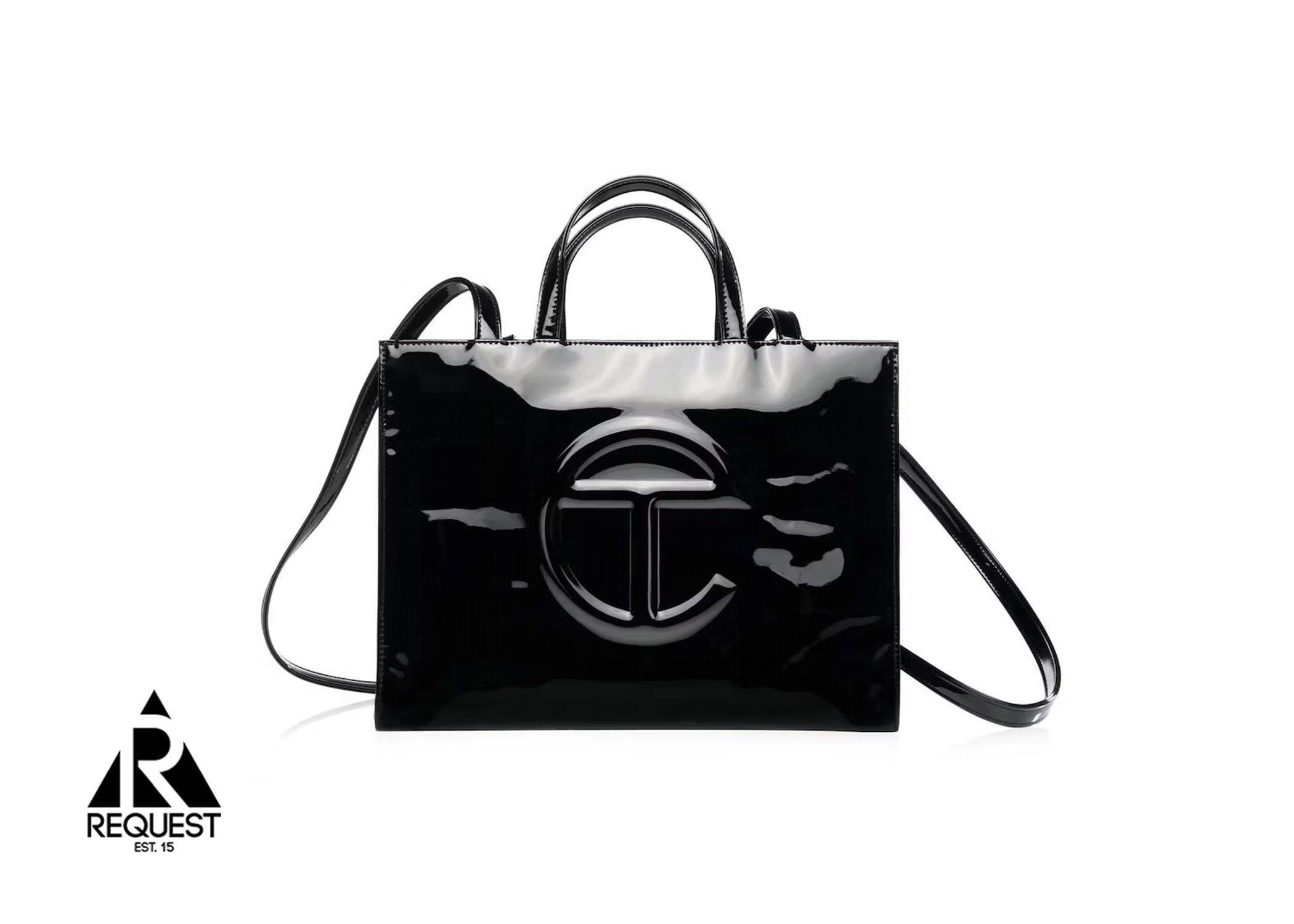 Black Patent Telfar Bag