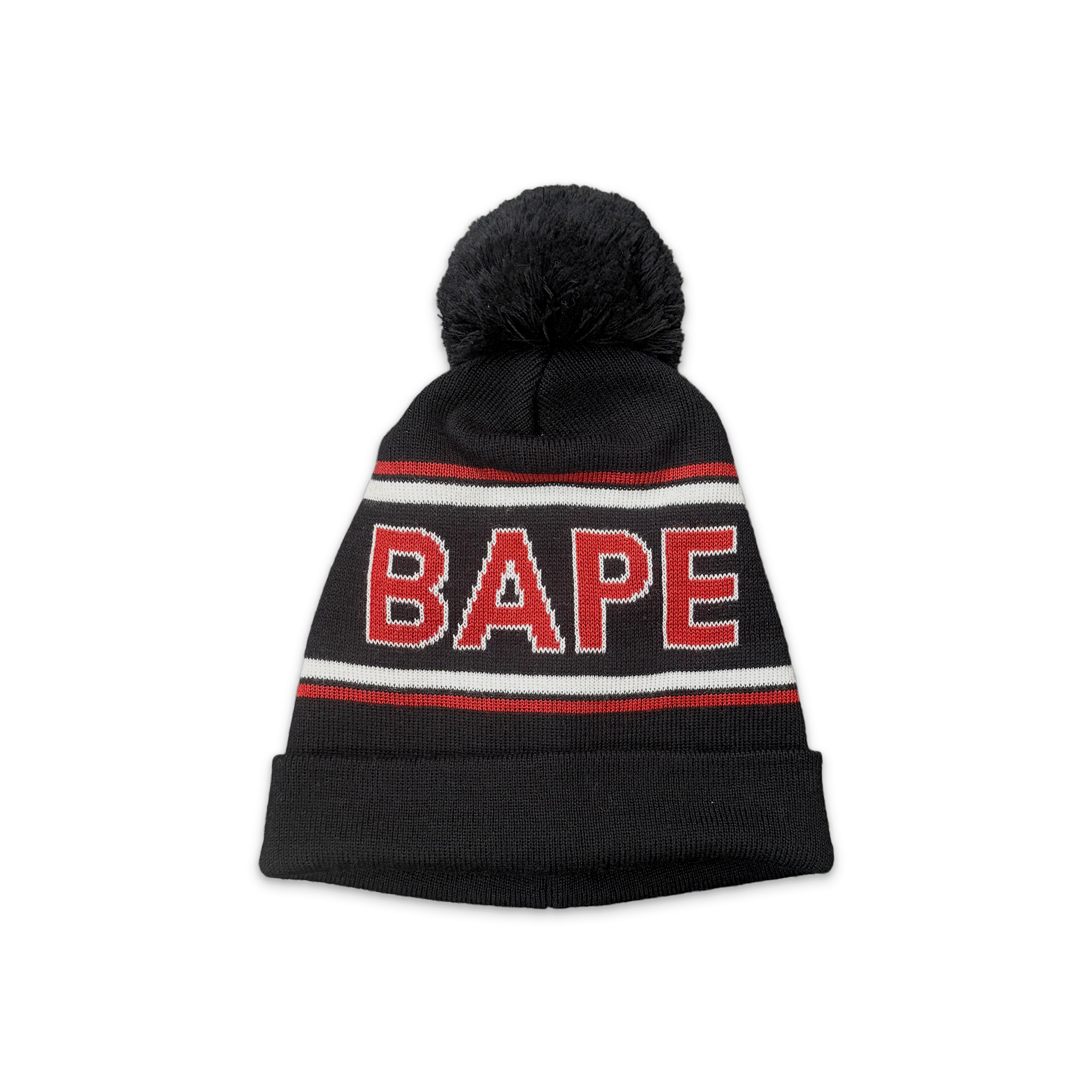 A Bathing Ape (BAPE), Knit Cap “Black”