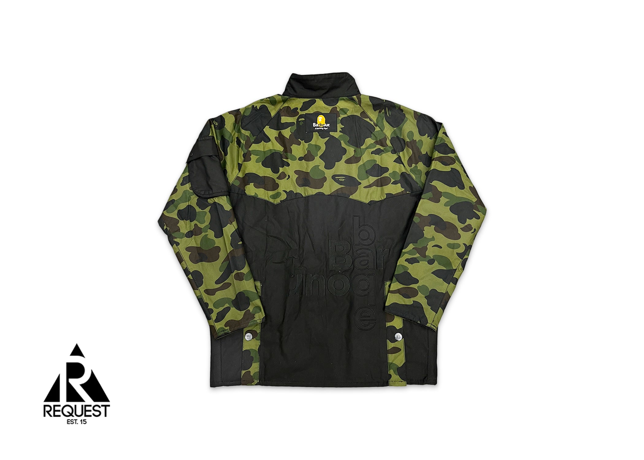 BAPE x Barbour 1st Camo International Rain Jacket "Green"