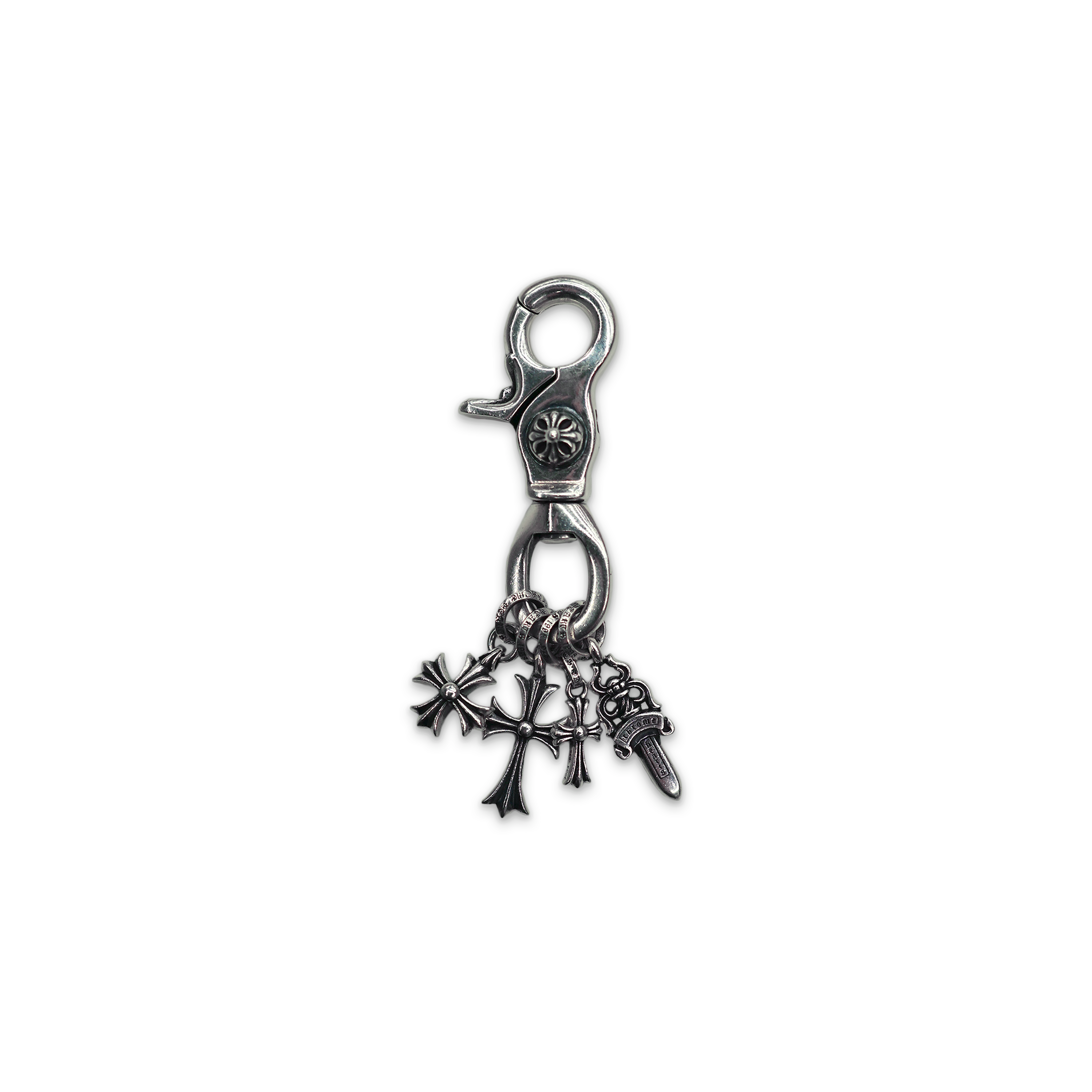 Lobster Quick Clip Quad Charm