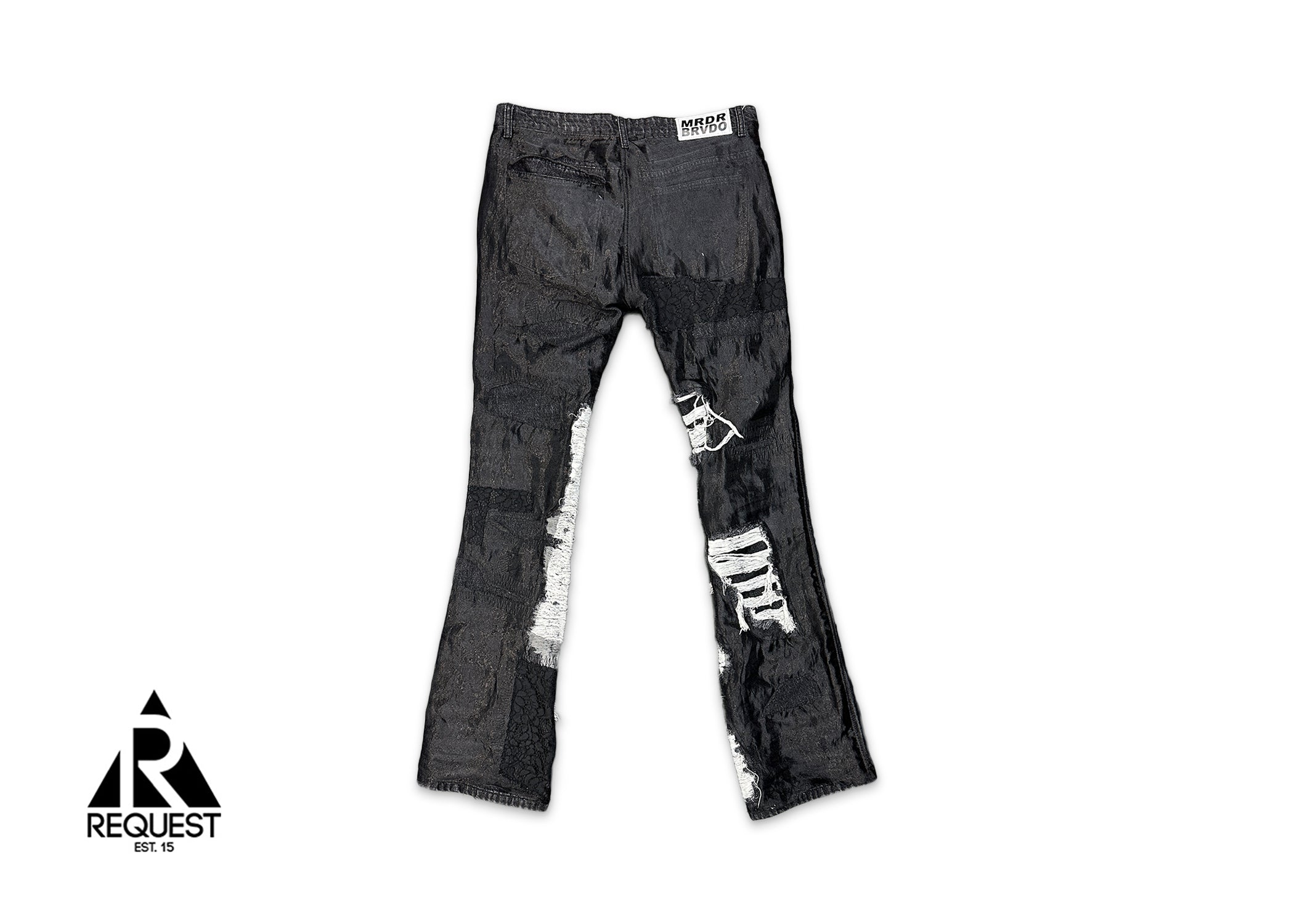 MRDR BRAVADO Who Decides War Magnify Denim Jeans "Black"