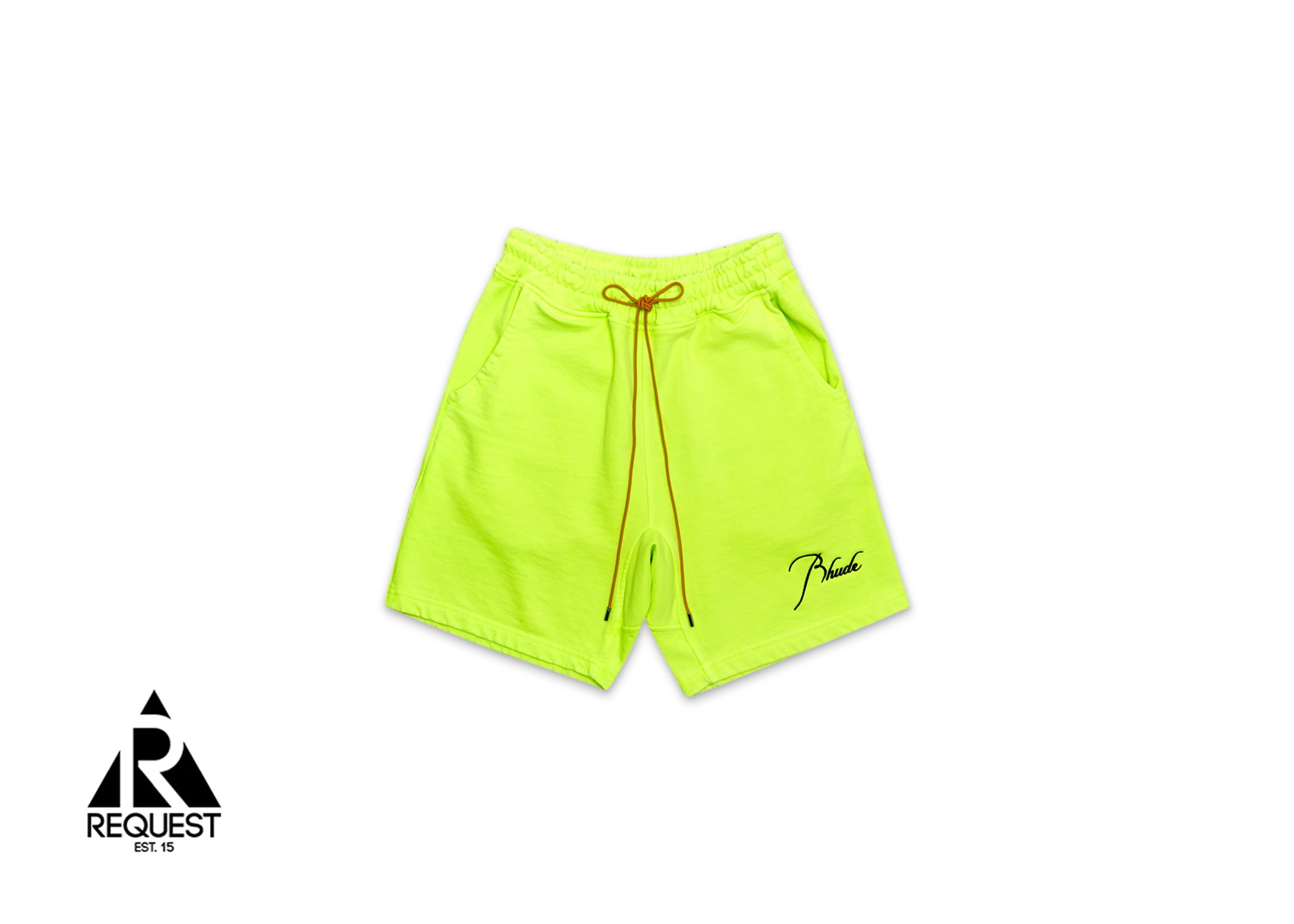 Rhude Terry Shorts “Neon Green”