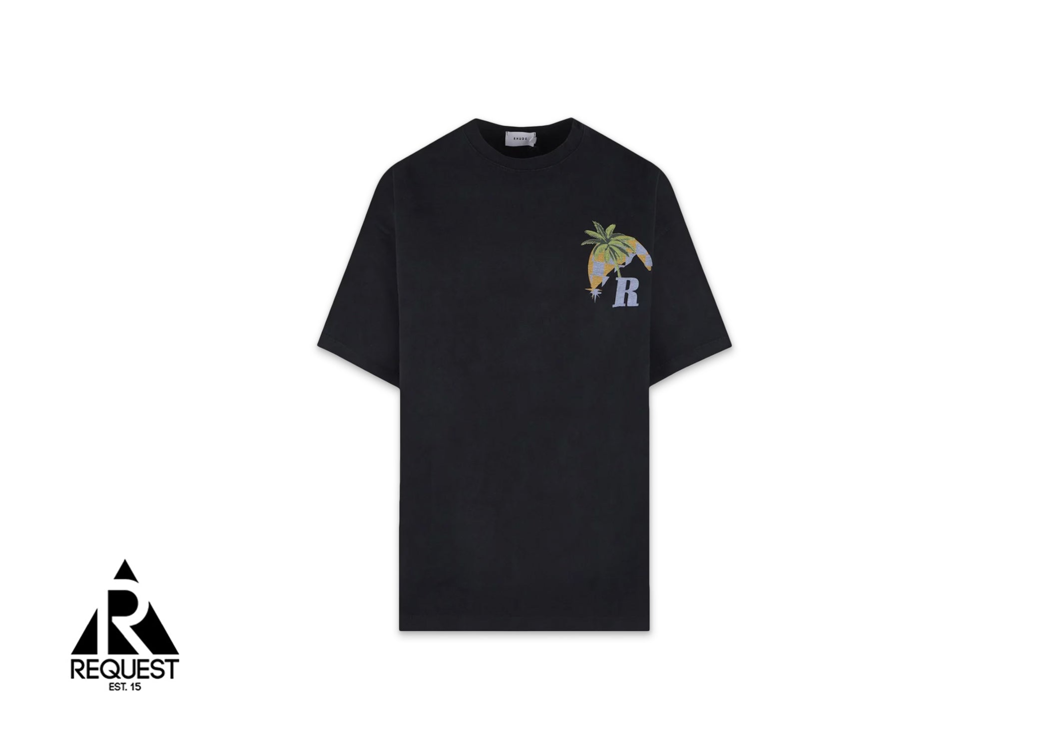 Rhude Moonlight Tropics Tee “Vintage Black”